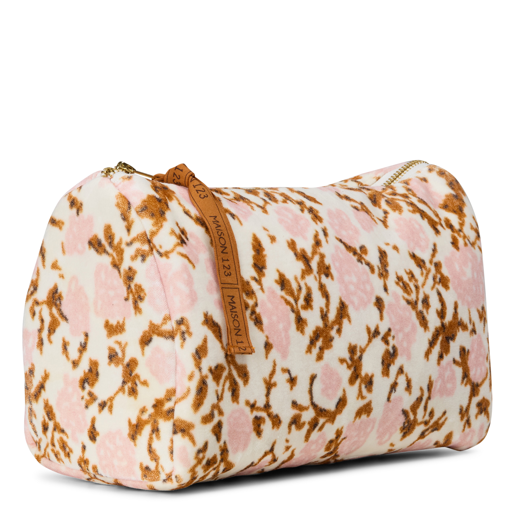 Sac pochette imprimé en coton vadim MAISON 123 Blanc