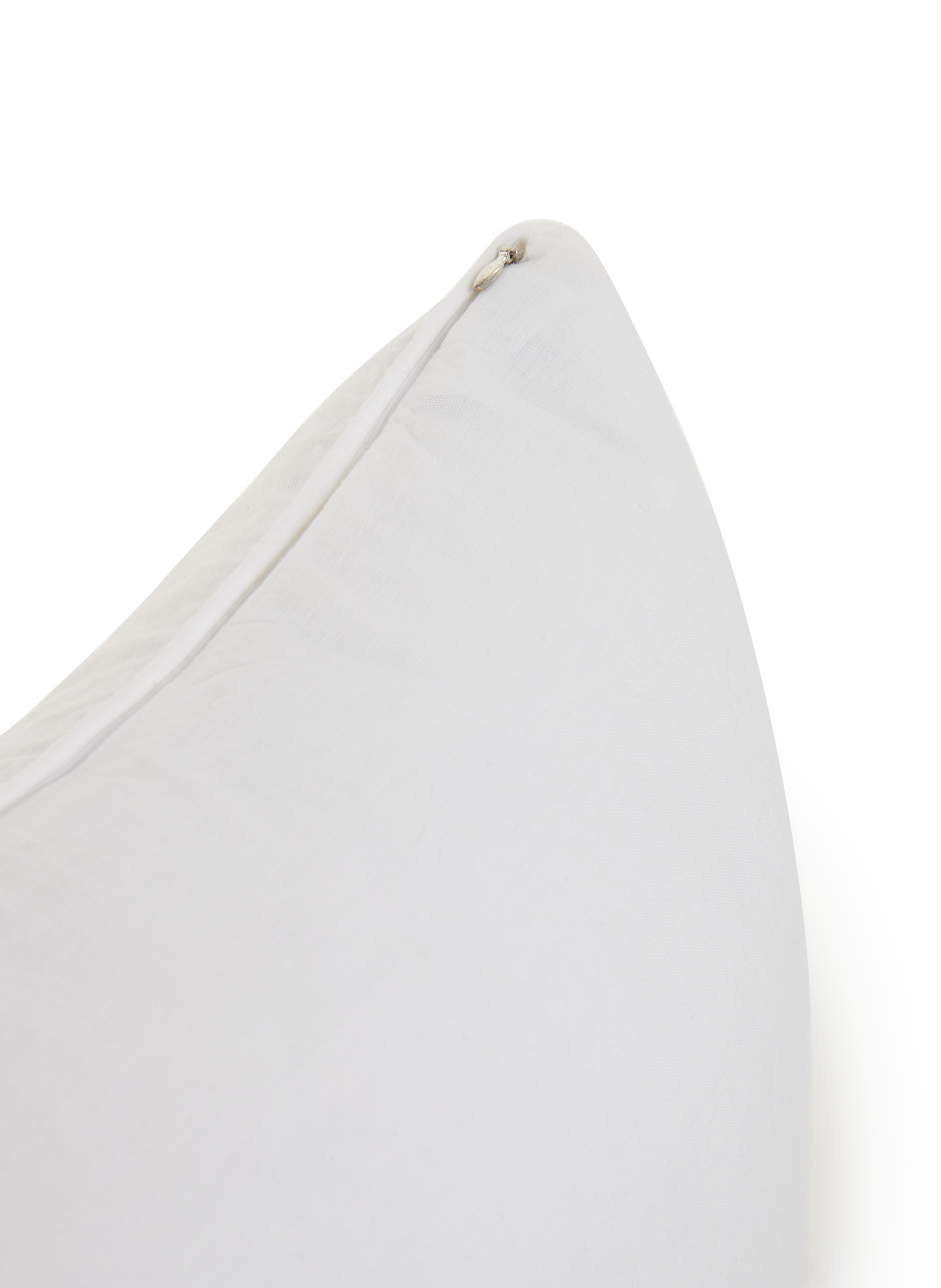 Coussin en lin lavé AU PRINTEMPS PARIS Blanc