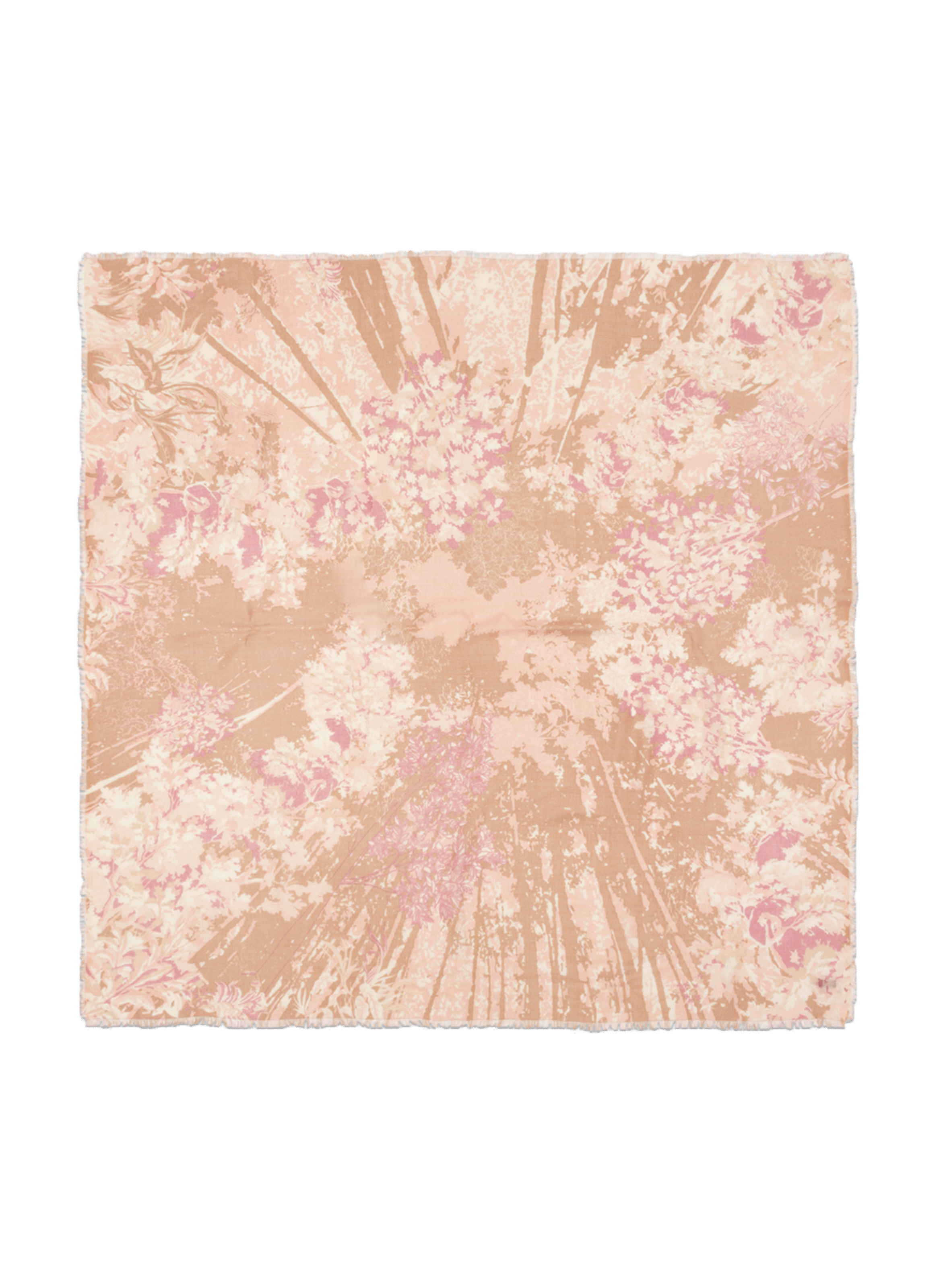 Foulard en laine et soie