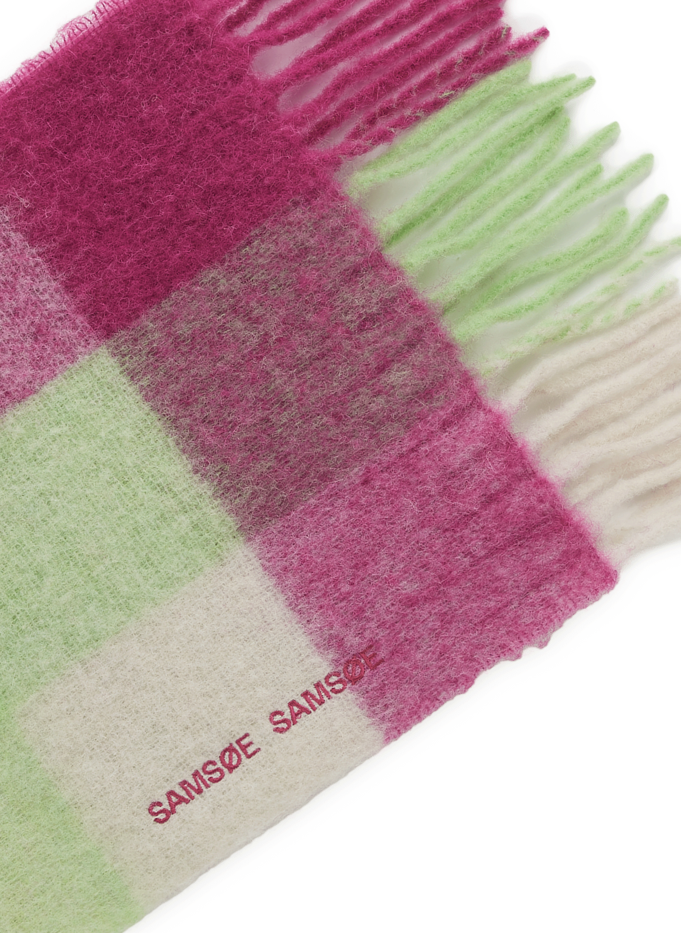 Echarpe en laine et alpaga