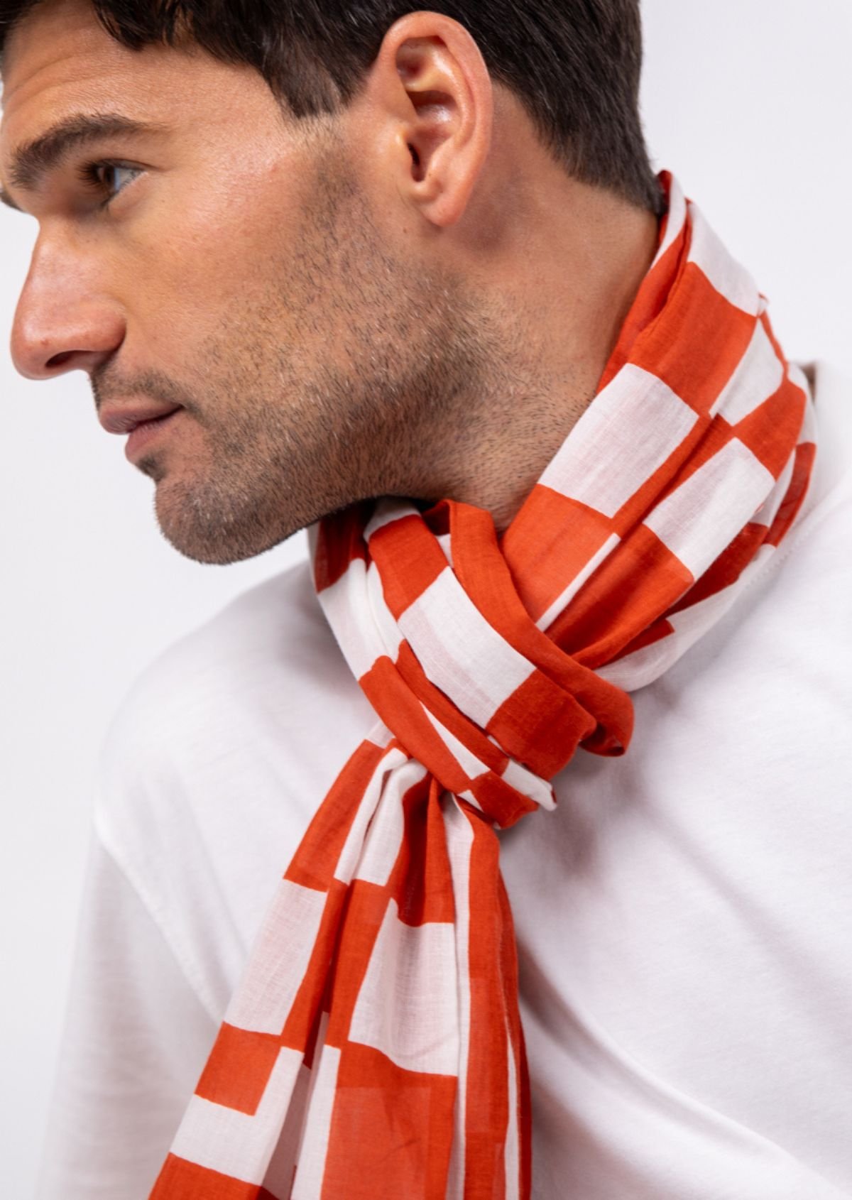 Foulard en coton biologique BILLYBELT Orange
