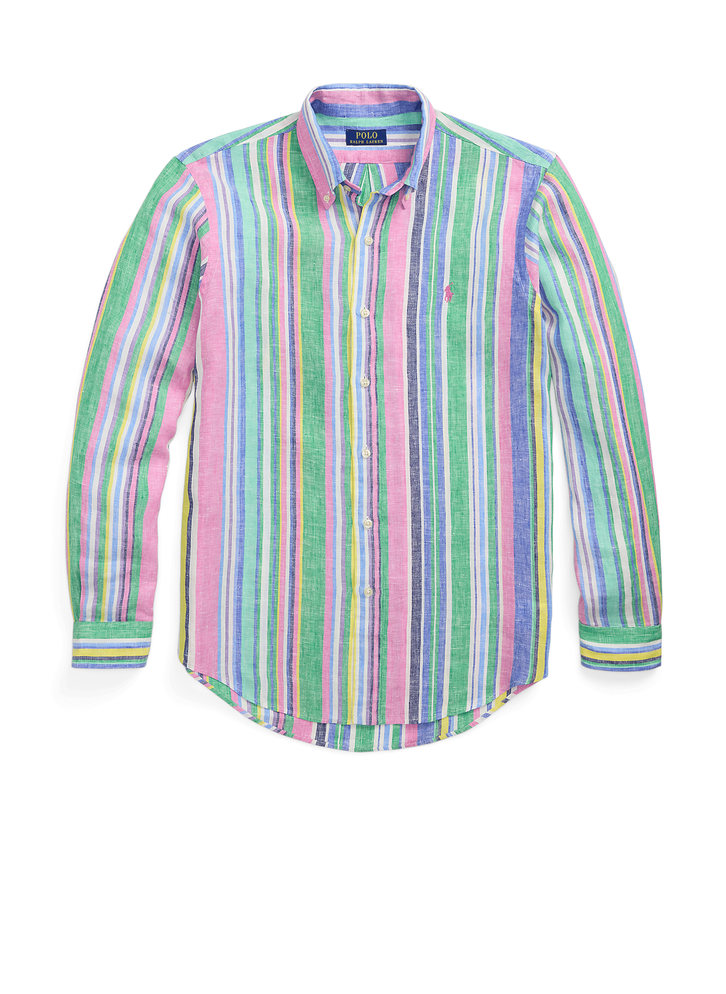 Linen shirt POLO RALPH LAUREN Green