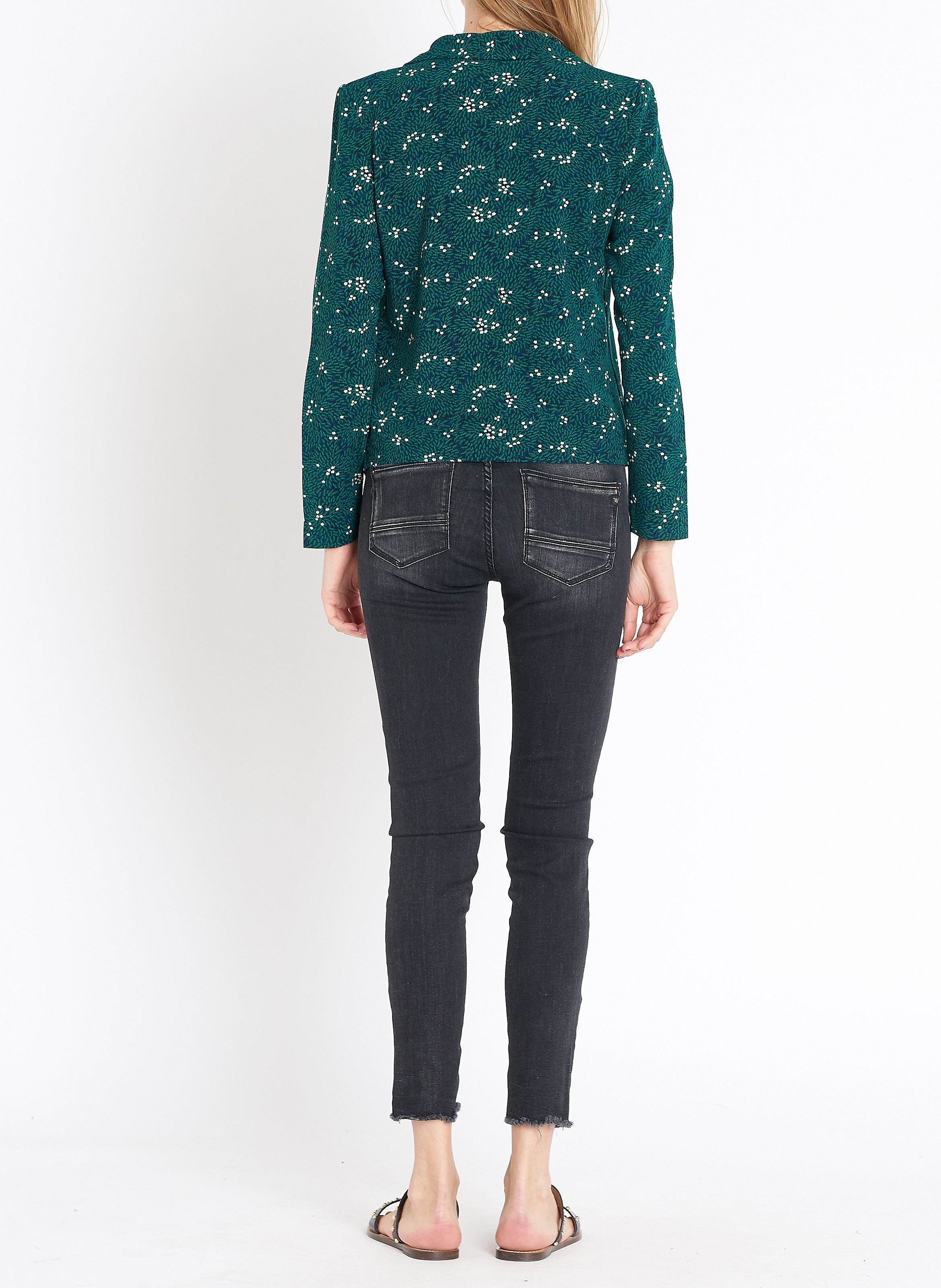 Tee-shirt col rond en coton gamipy AMERICAN VINTAGE Blanc