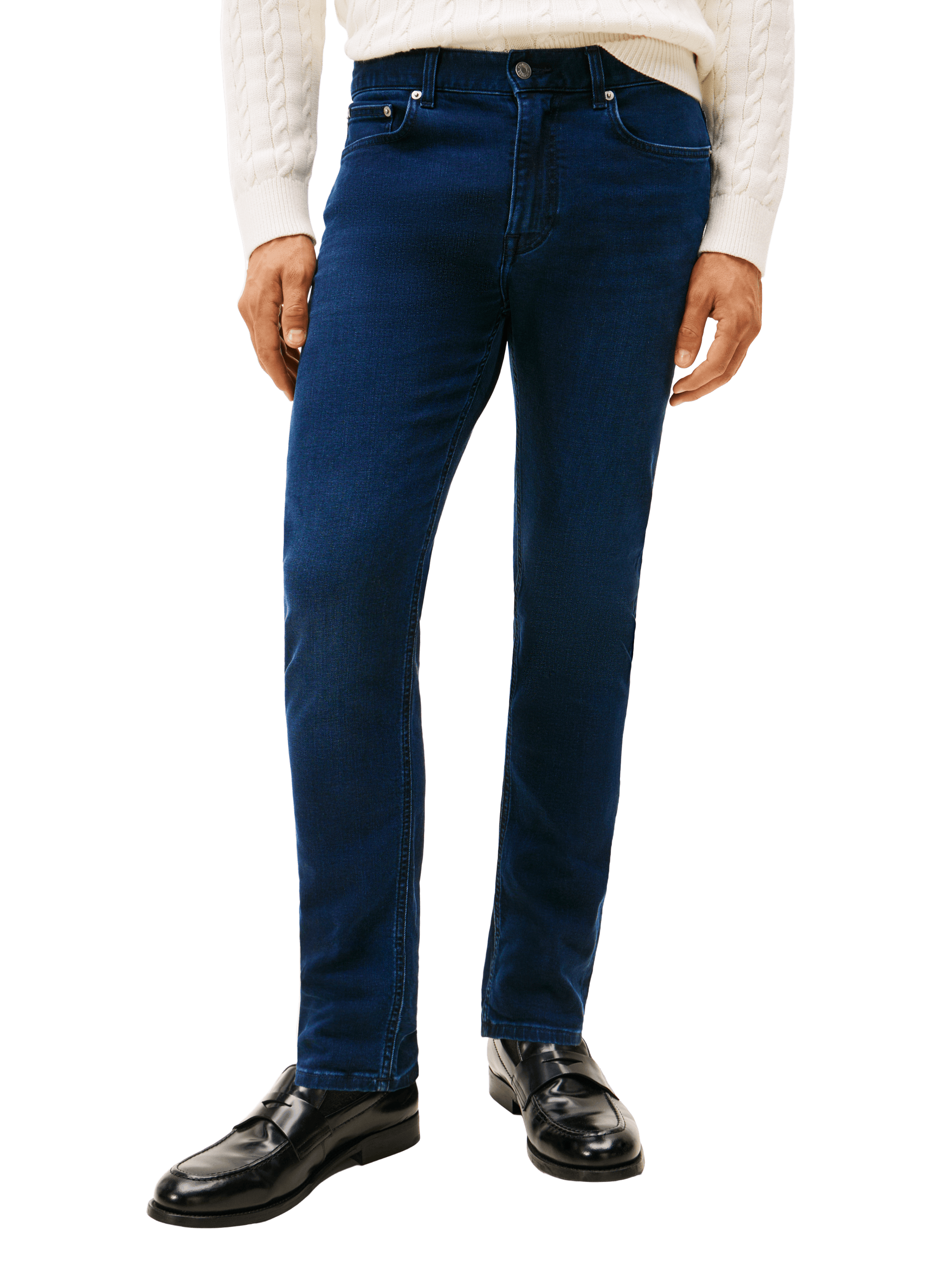 Jean en coton mélangé Bleu by TOMMY HILFIGER TOMMY HILFIGER Jean en coton mélangé Bleu