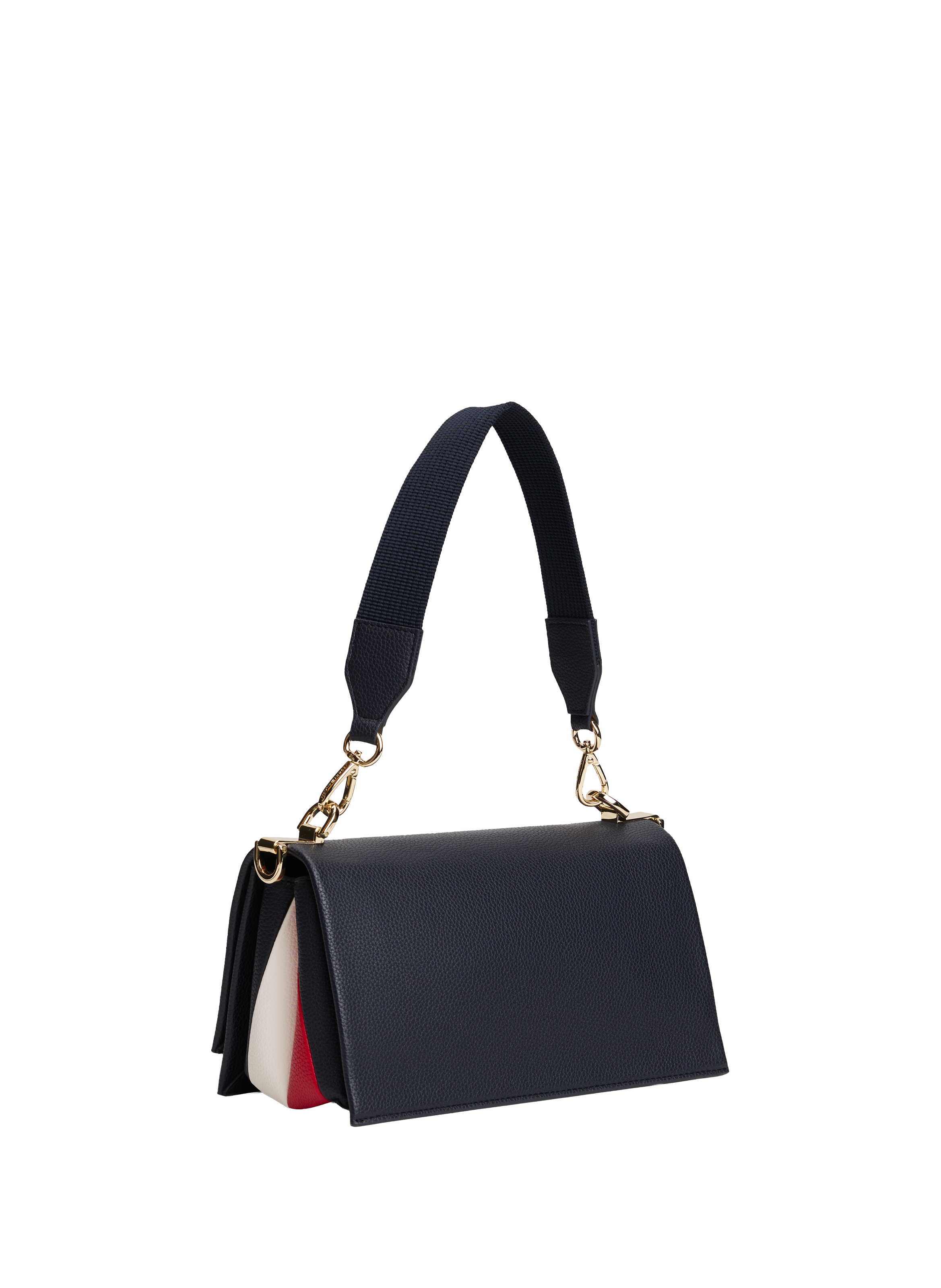 Sac bandoulière à bande emblématique TOMMY HILFIGER Bleu