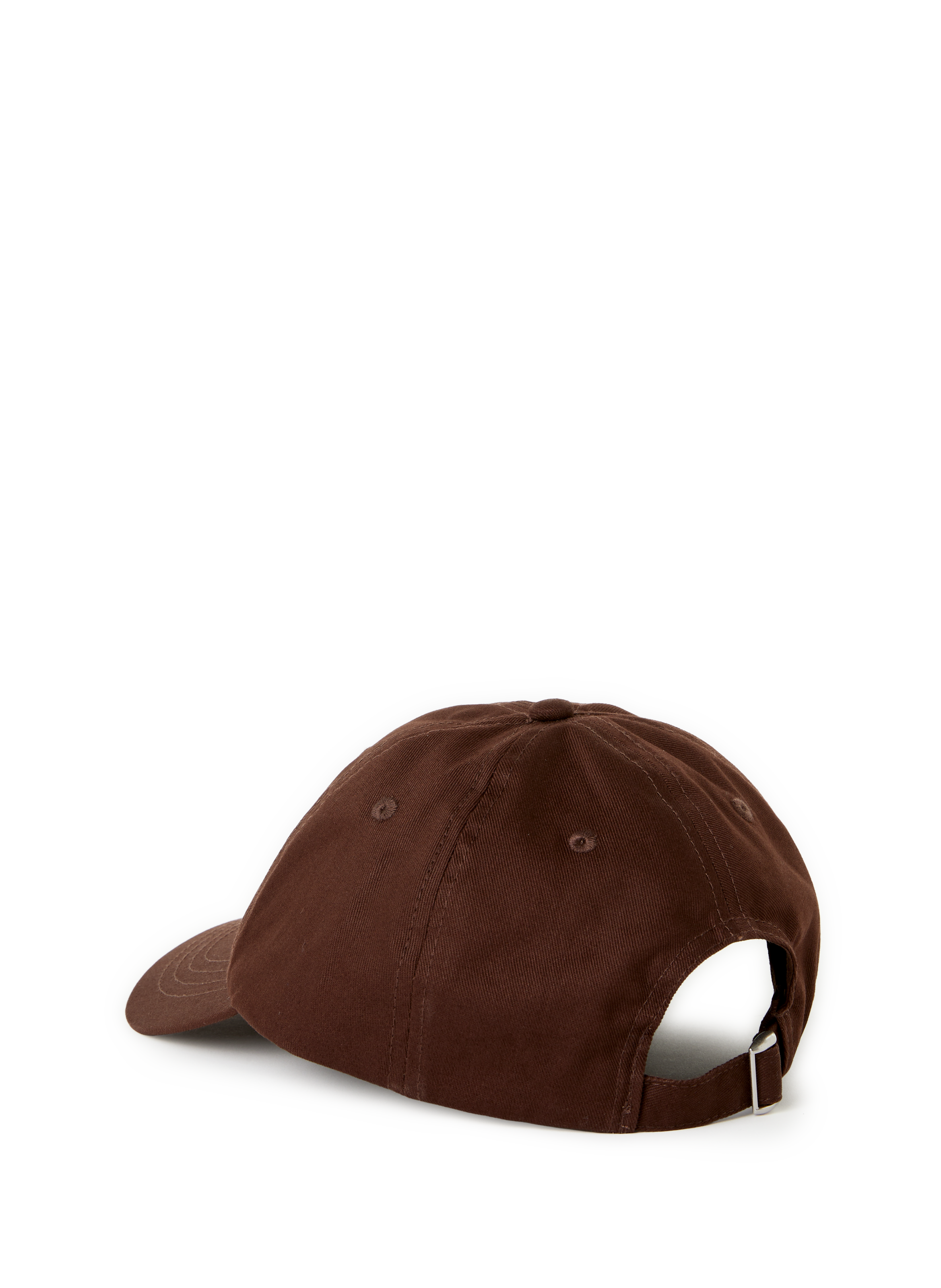 Cotton cap SELECTED Brown