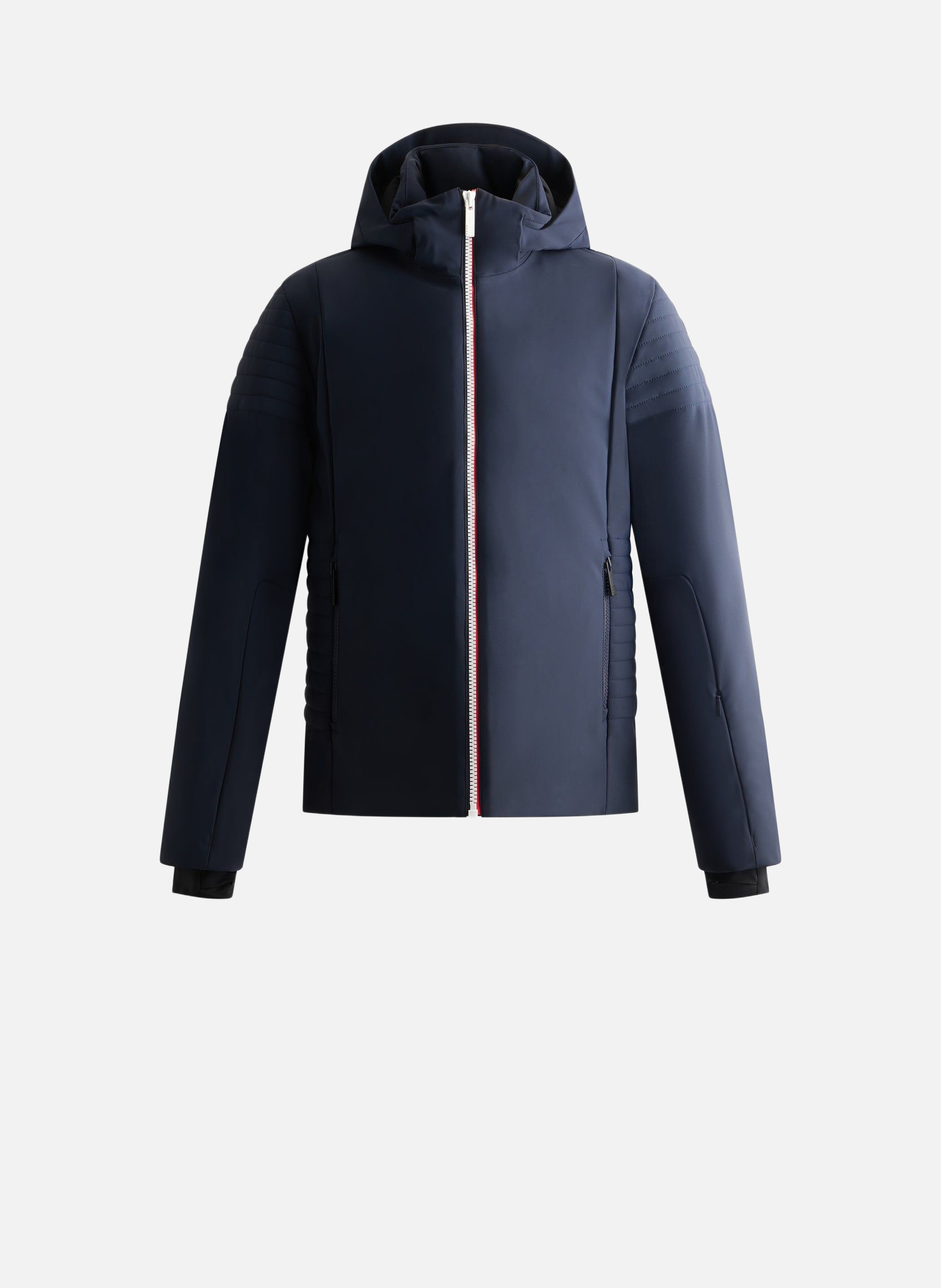 Veste de ski power col montant coupe regular FUSALP Bleu