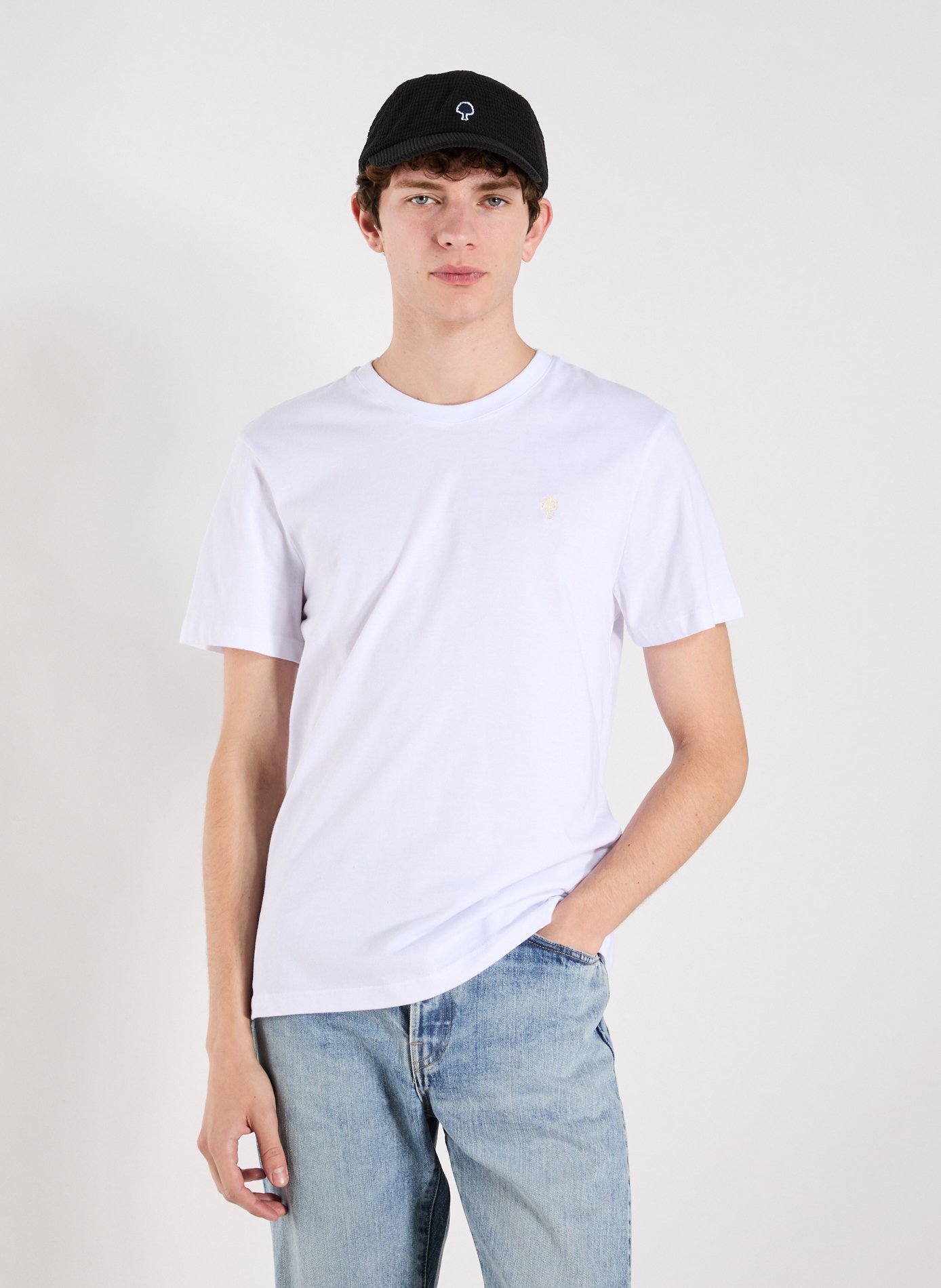 FAGUO Classic Cotton T-Shirt White