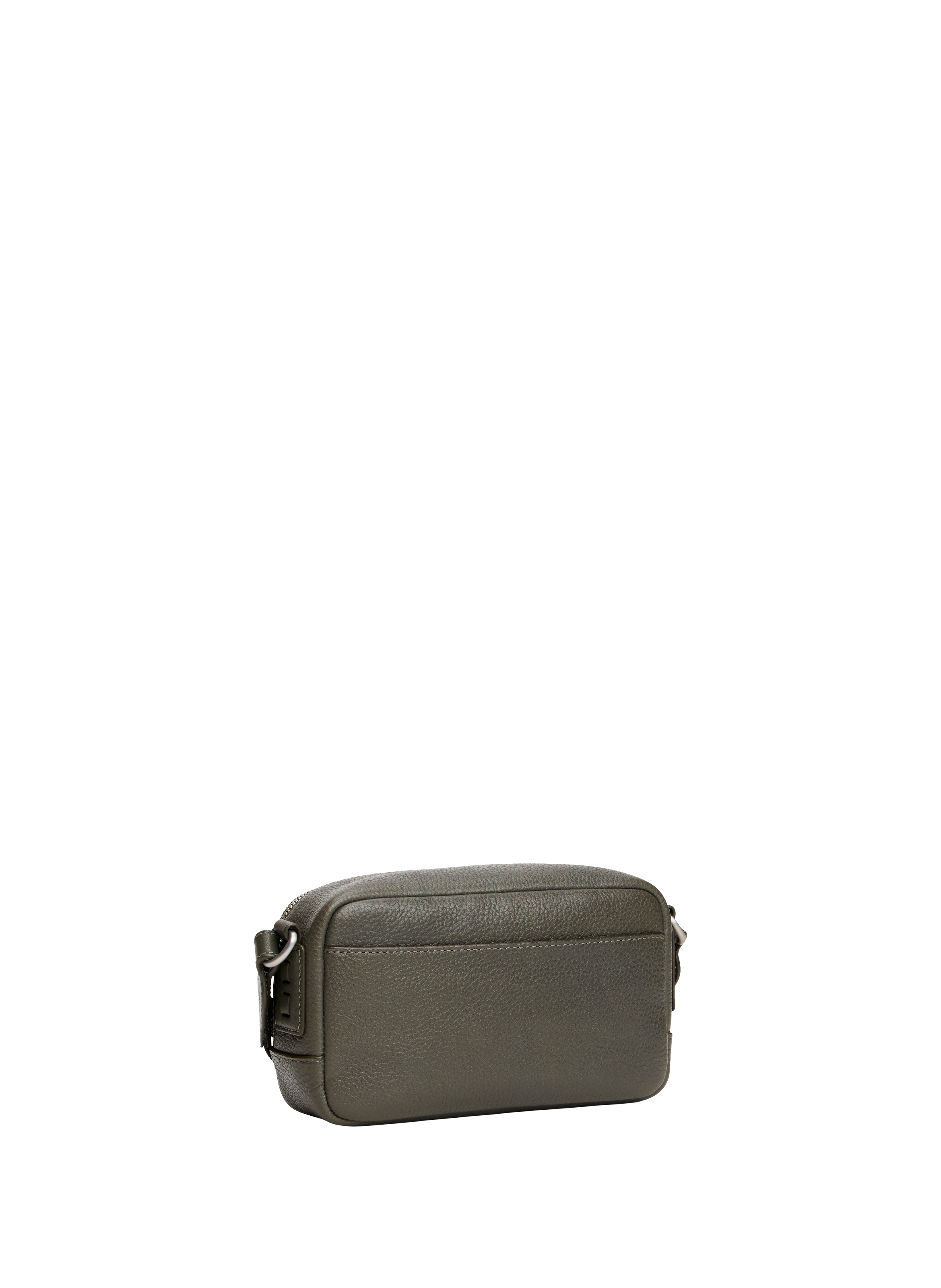 Grained faux leather camera bag TOMMY HILFIGER Khaki