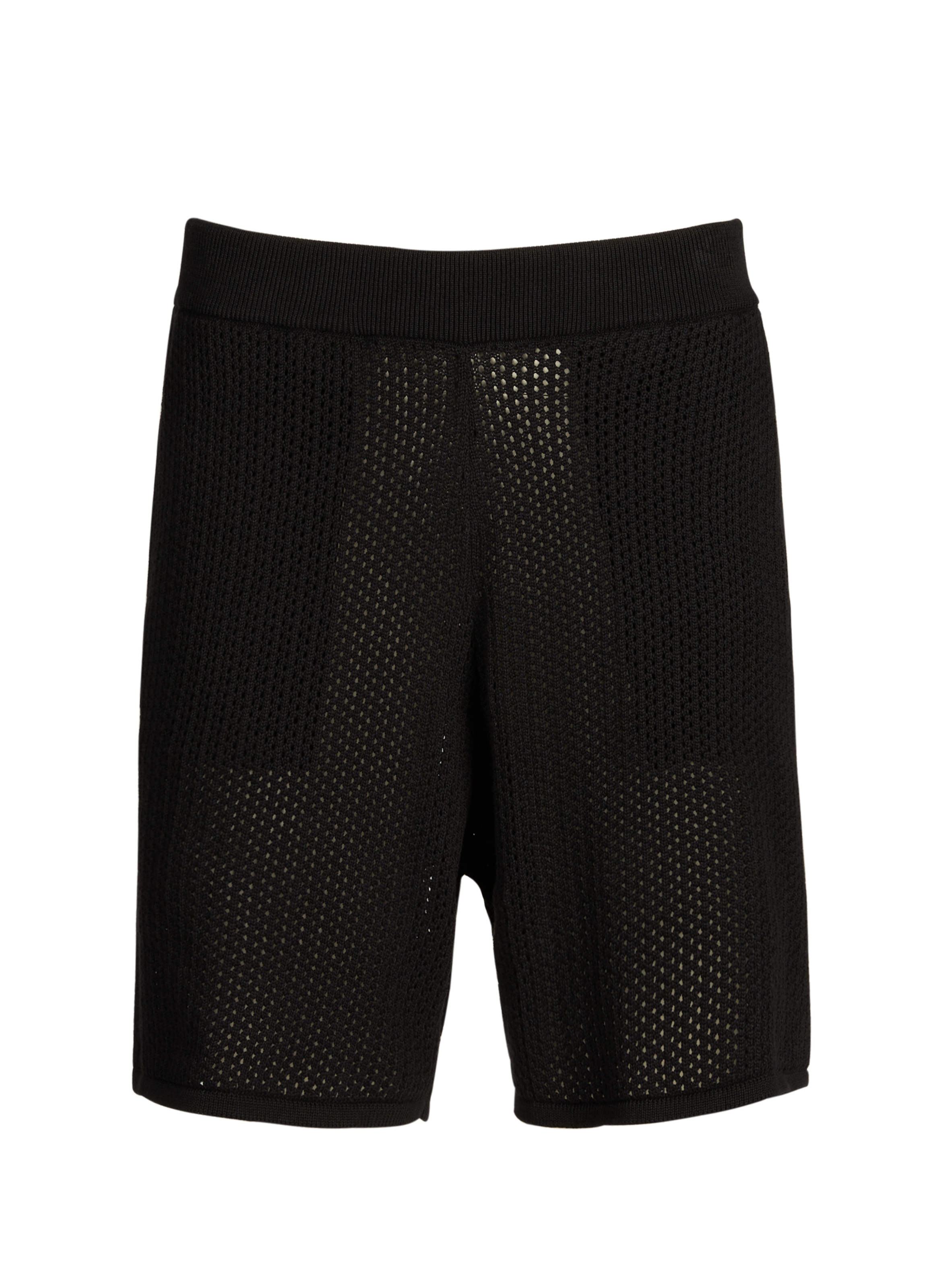 Short Hesch in cotton eyelet fabric SAISON 1865 Black