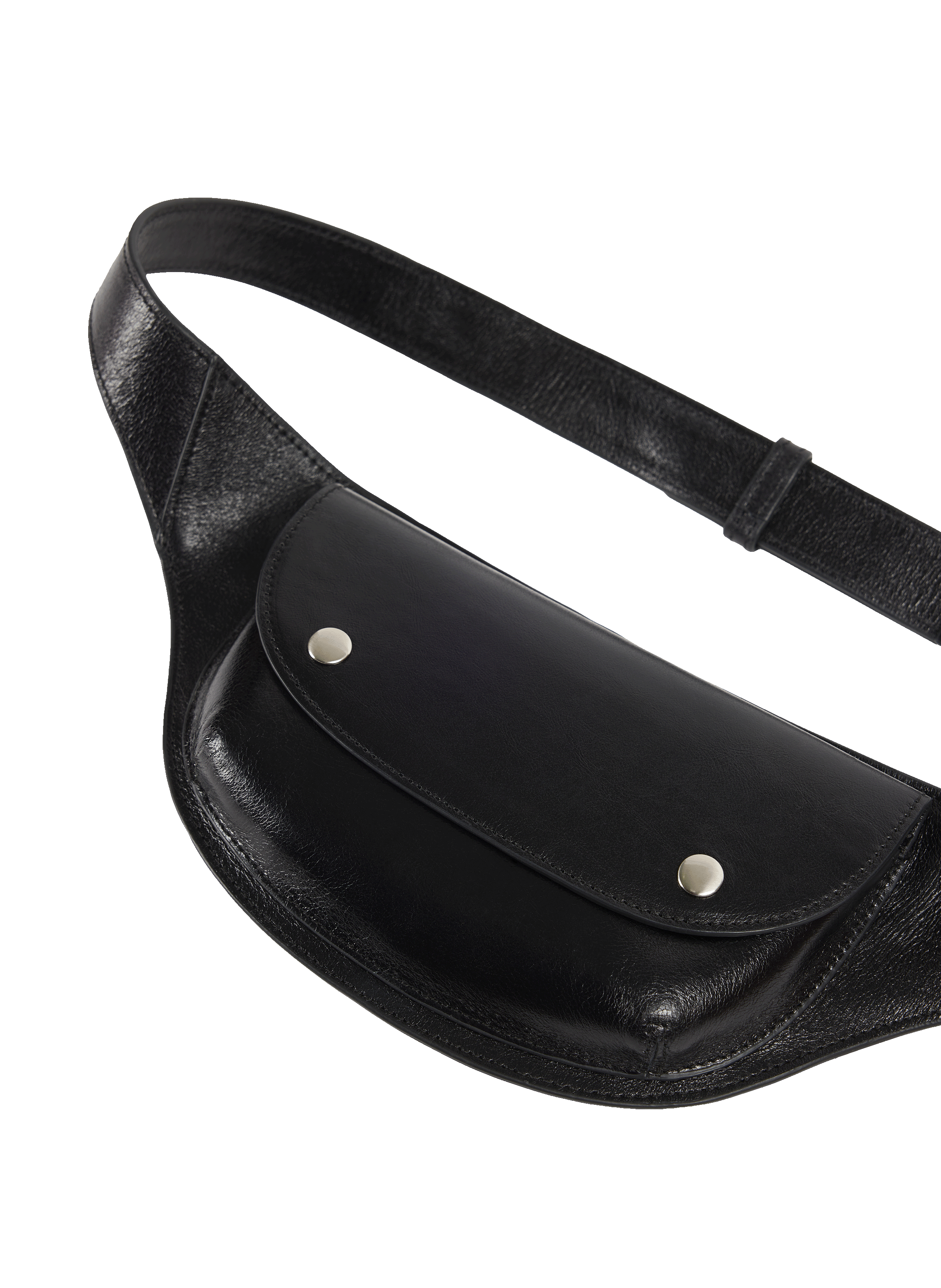 Arizona suede leather belt bag NAT & NIN Black