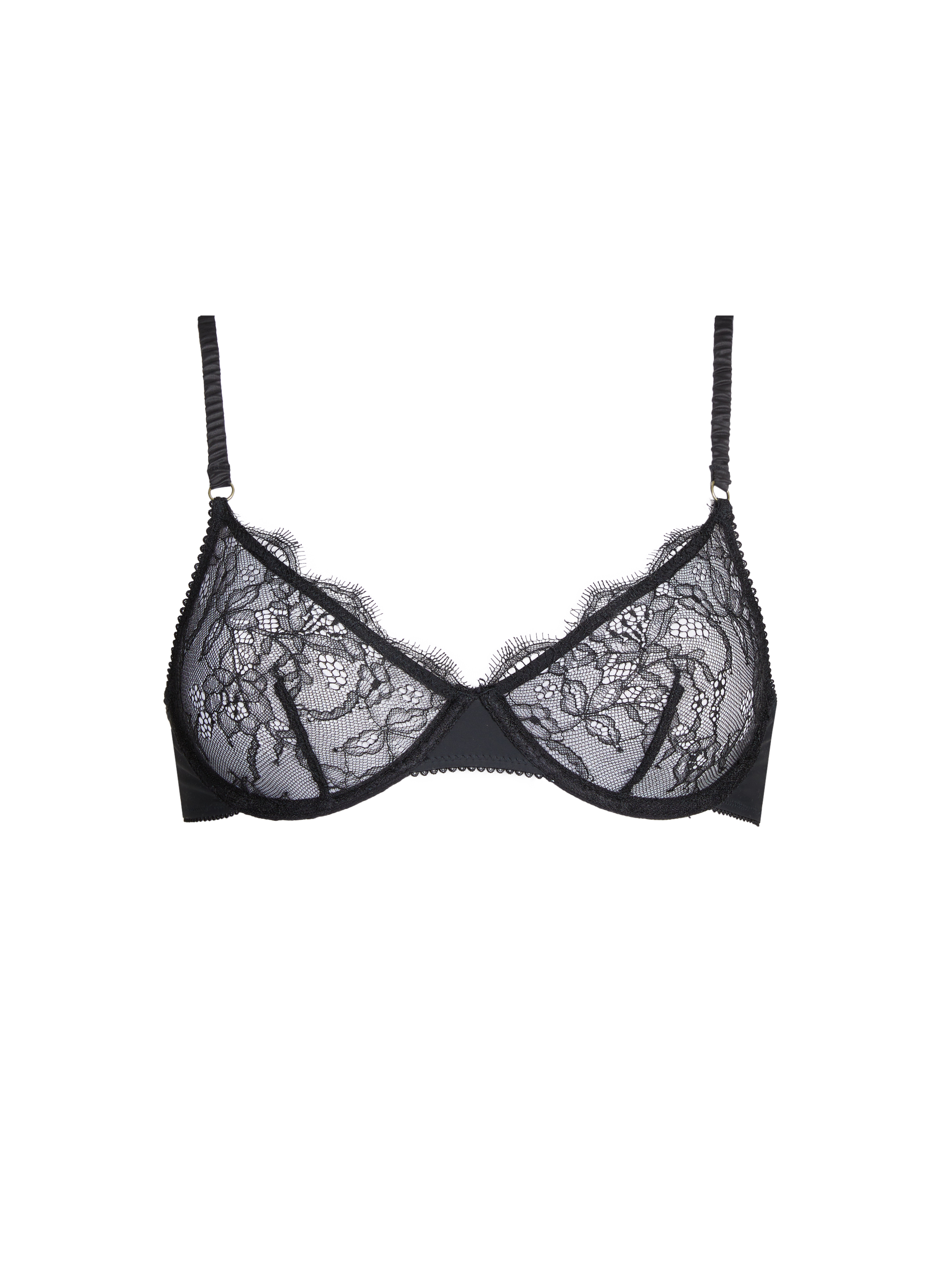 Soutien gorge Romeo en dentelle LOVE STORIES Noir