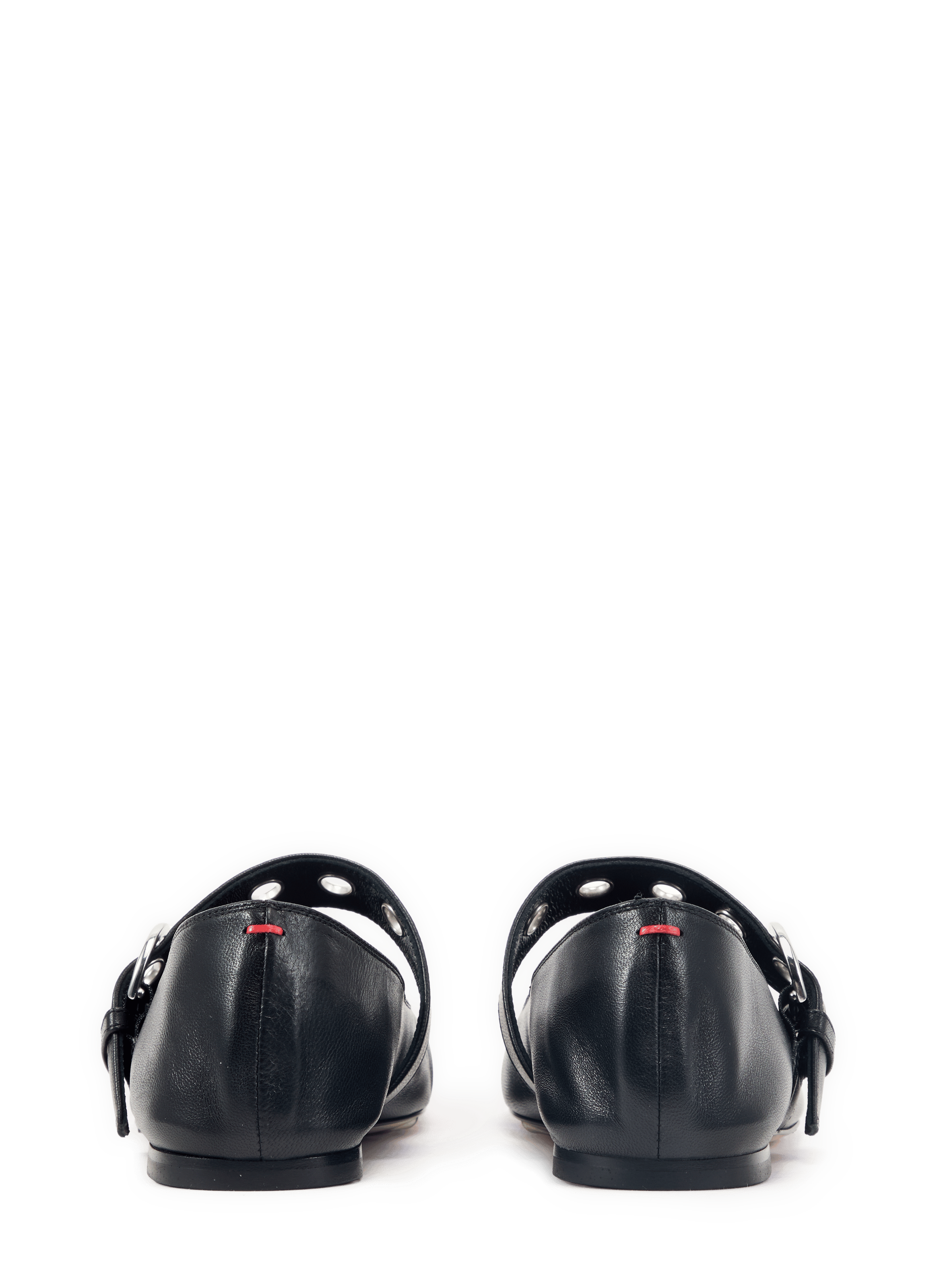 Ballerines Uma en cuir d'agneau AEYDE Noir