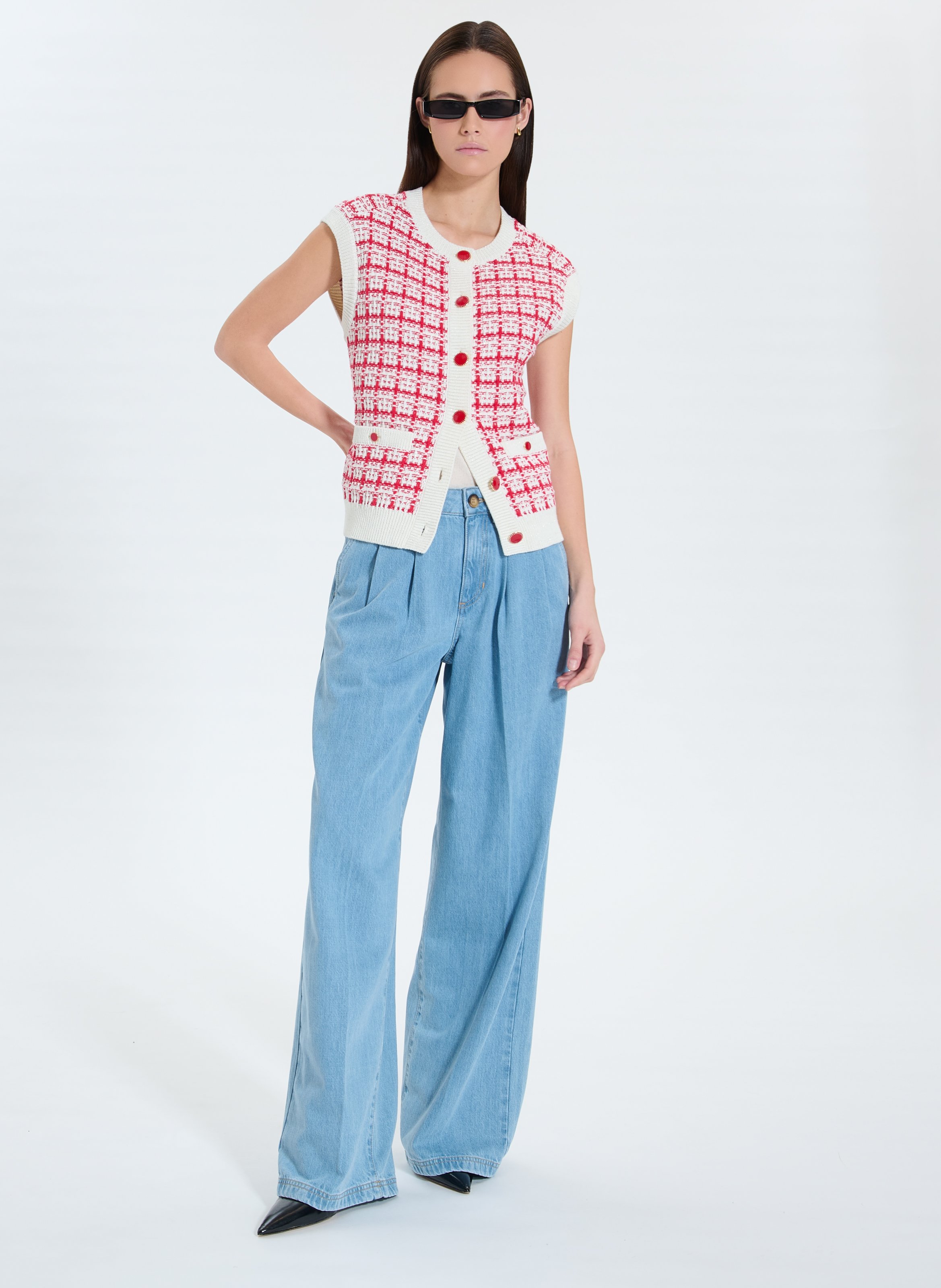 Pull  gareth ZAPA Rouge