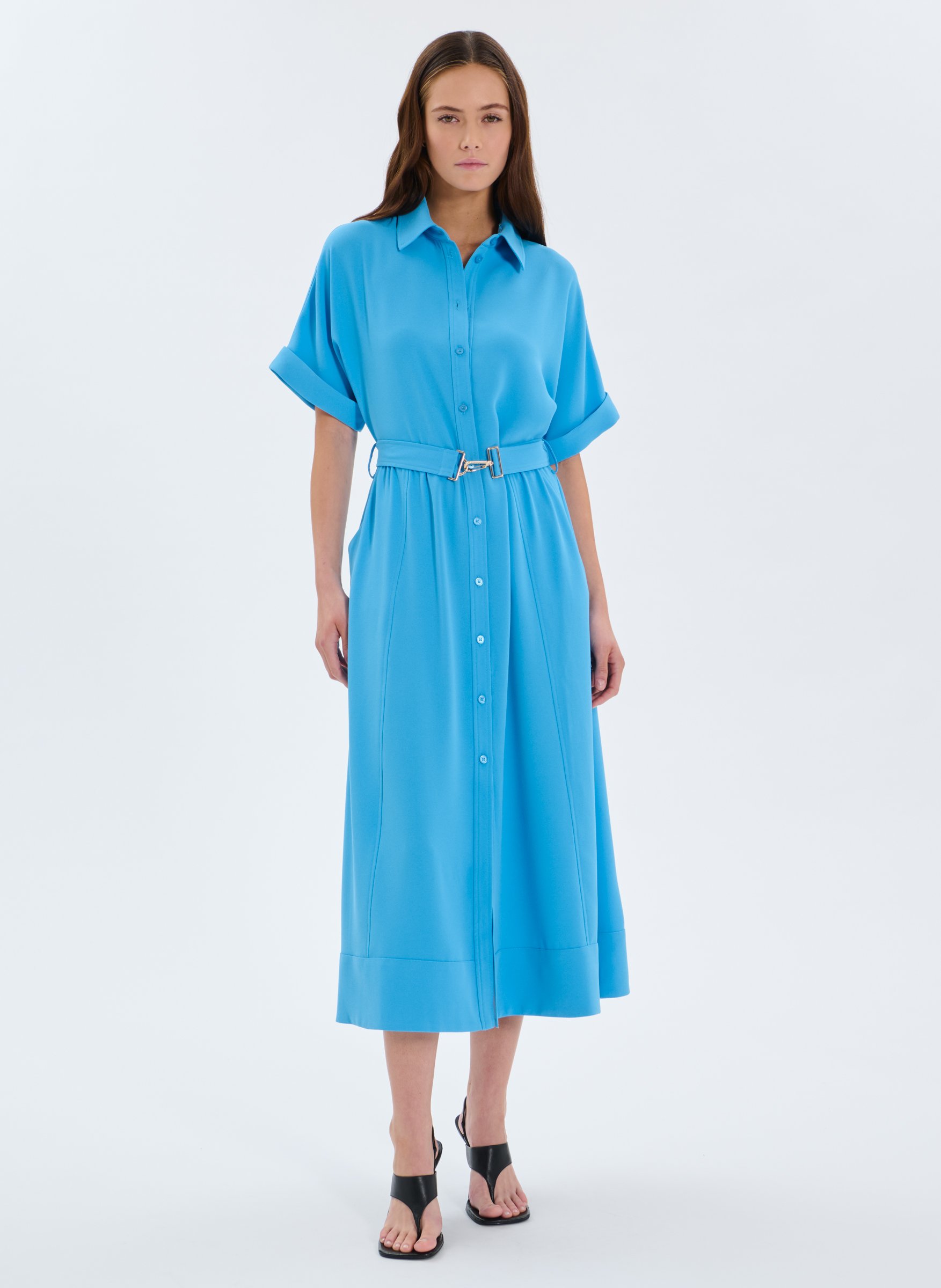 Robe  ralizee ZAPA Bleu