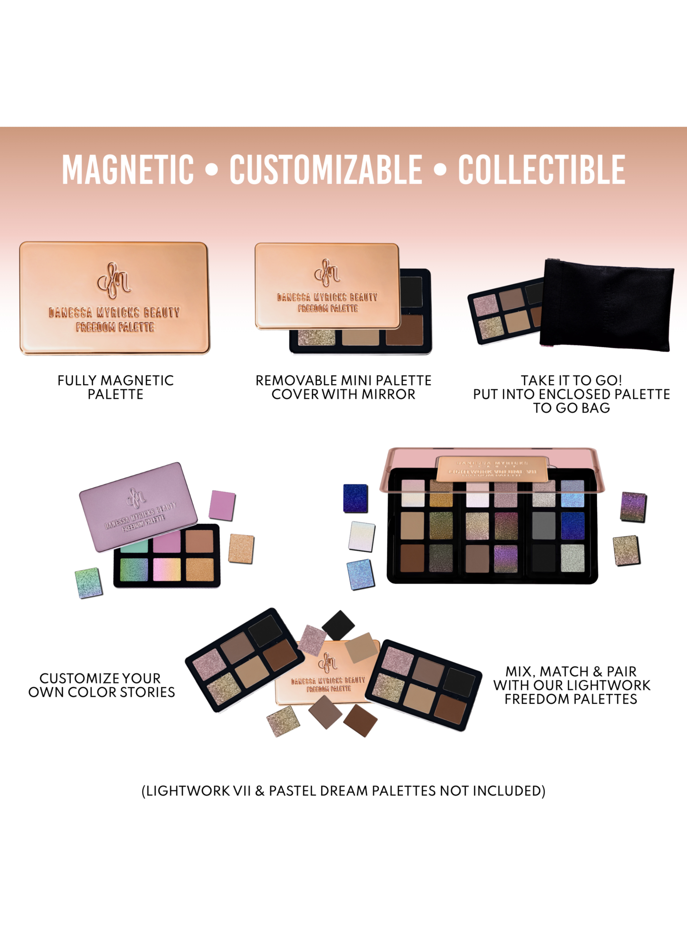 Lightwork Palette Freedom Palette Everyday Magic DANESSA MYRICKS Everyday magic
