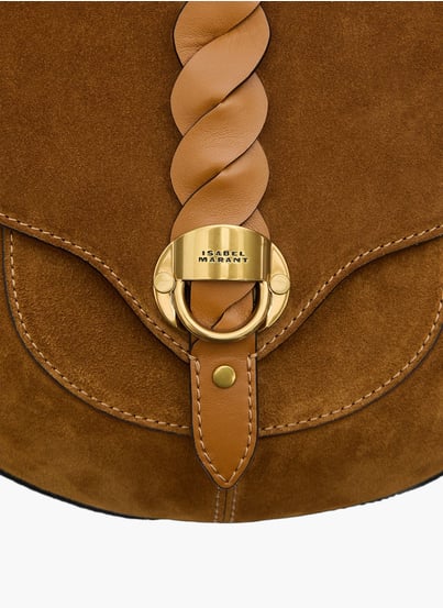 Sac à bandoulière Altay Small en cuir velours