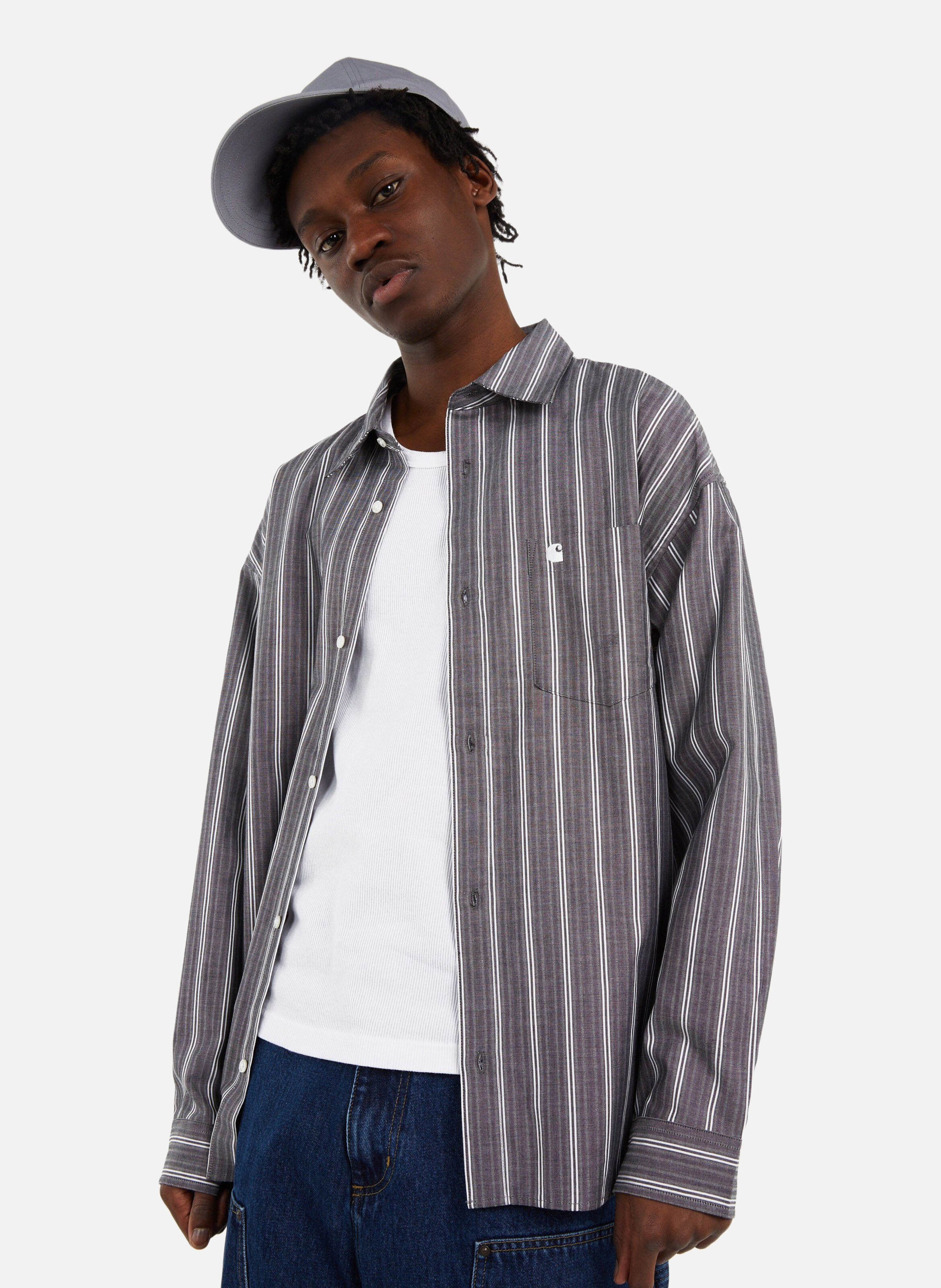 Chemise l/s beale shirt CARHARTT WIP Noir