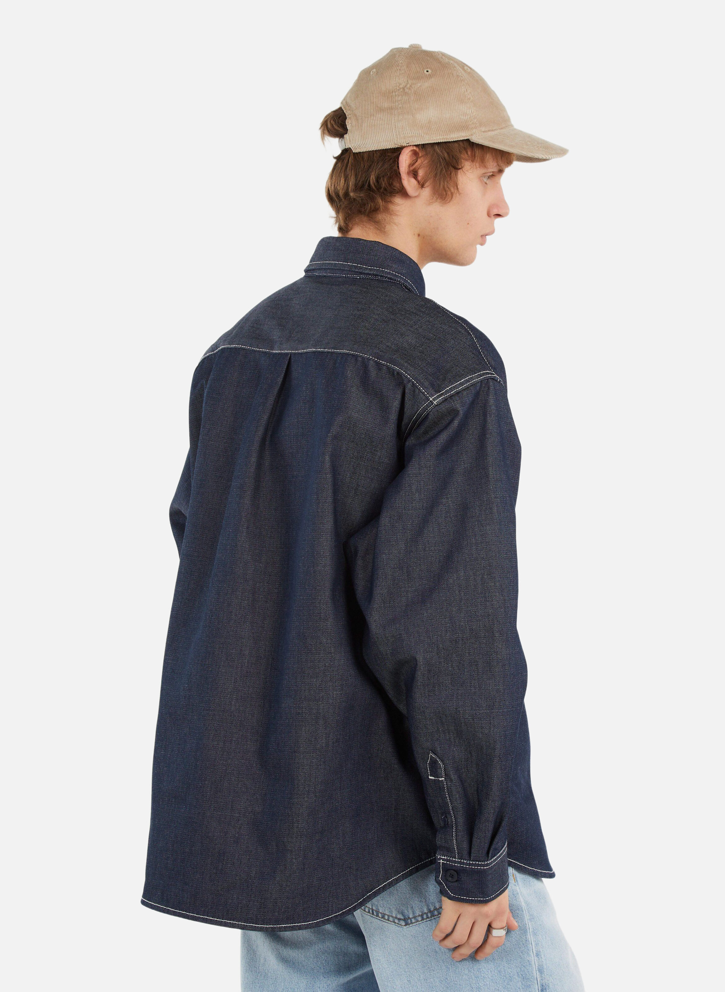Veste tigan shirt jac CARHARTT WIP Bleu