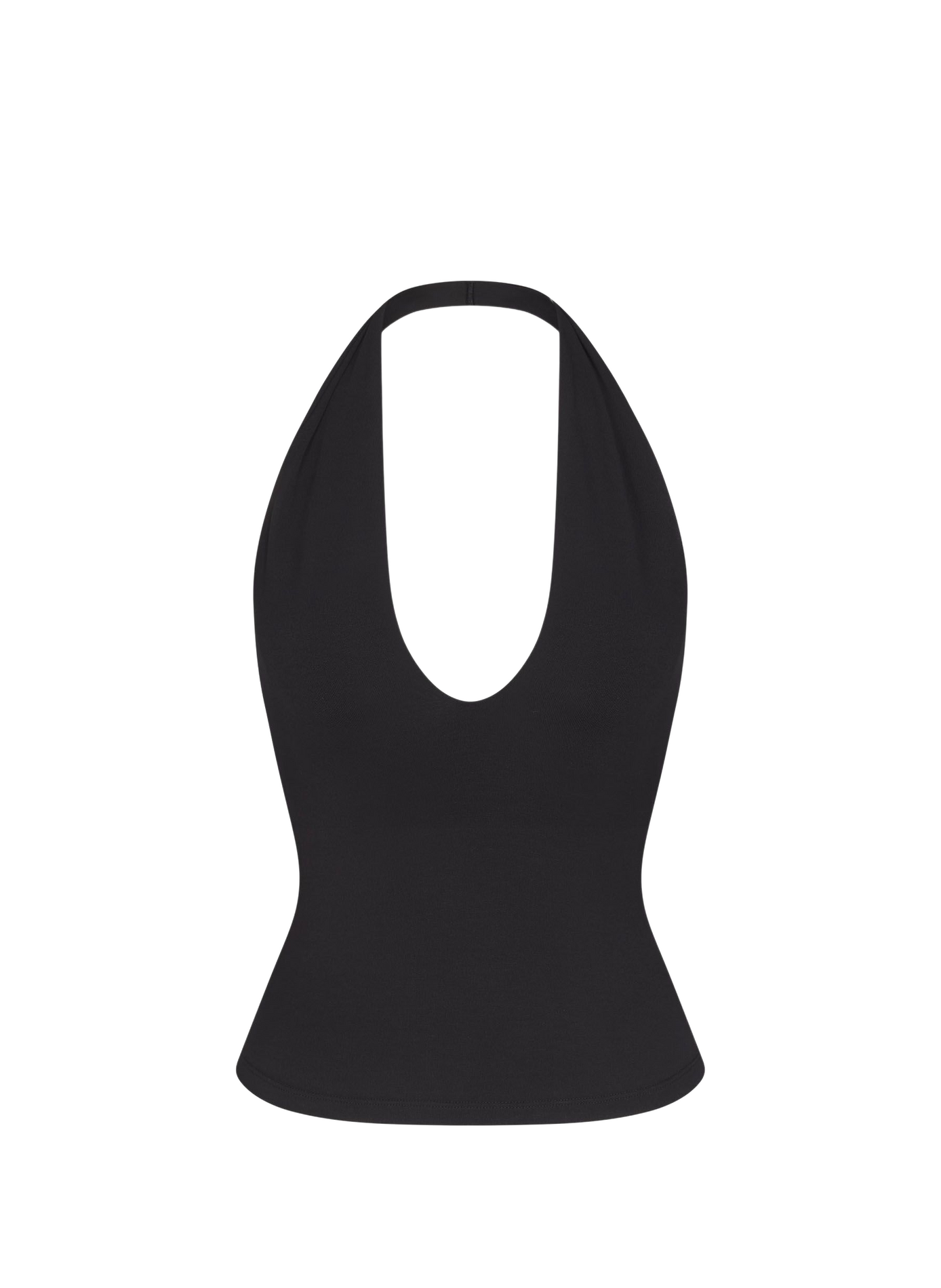Top halter zonder mouwen met open rug SKIMS Zwart