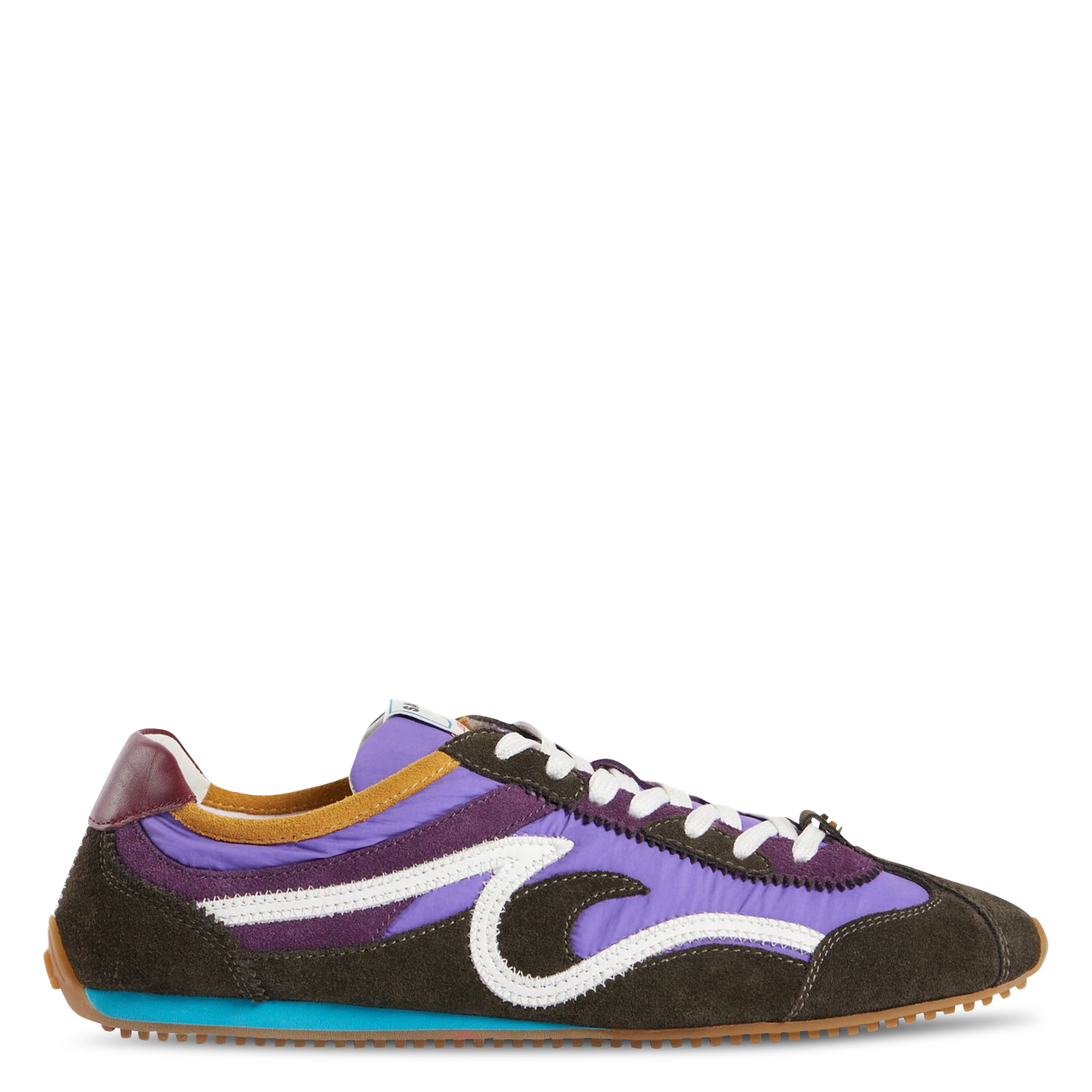 Baskets basses à doubles lacets SANDRO Violet
