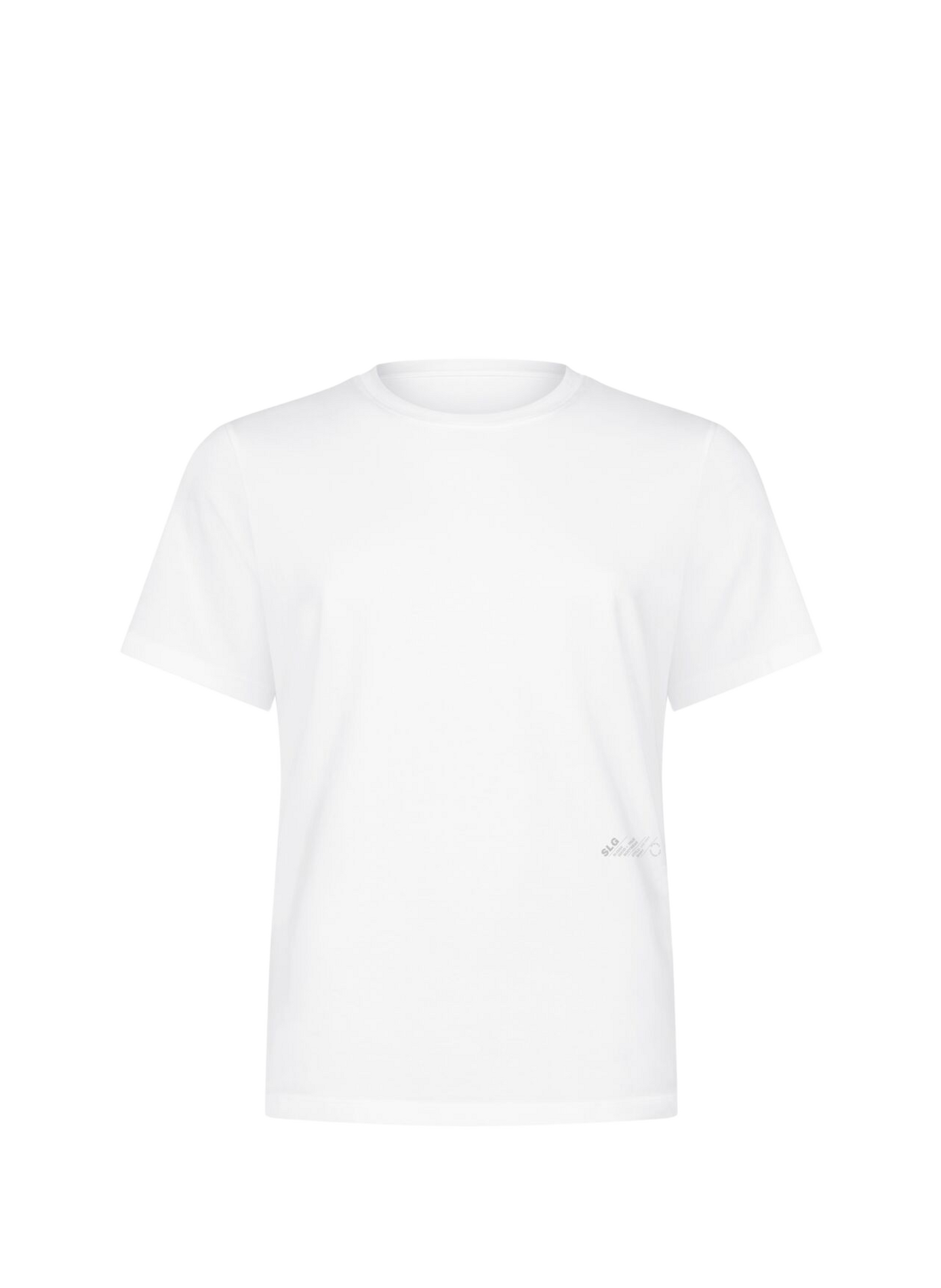 Tee-shirt col rond en coton mélangé