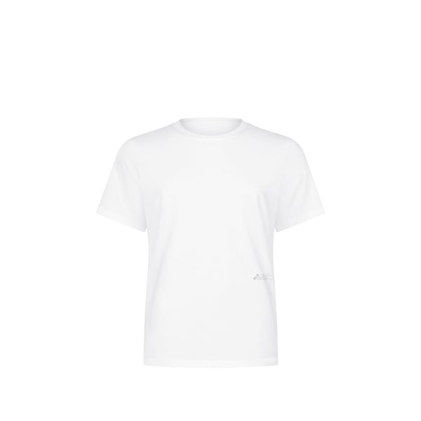 Tee-shirt col rond en coton mélangé Tee-shirt col rond en coton mélangé