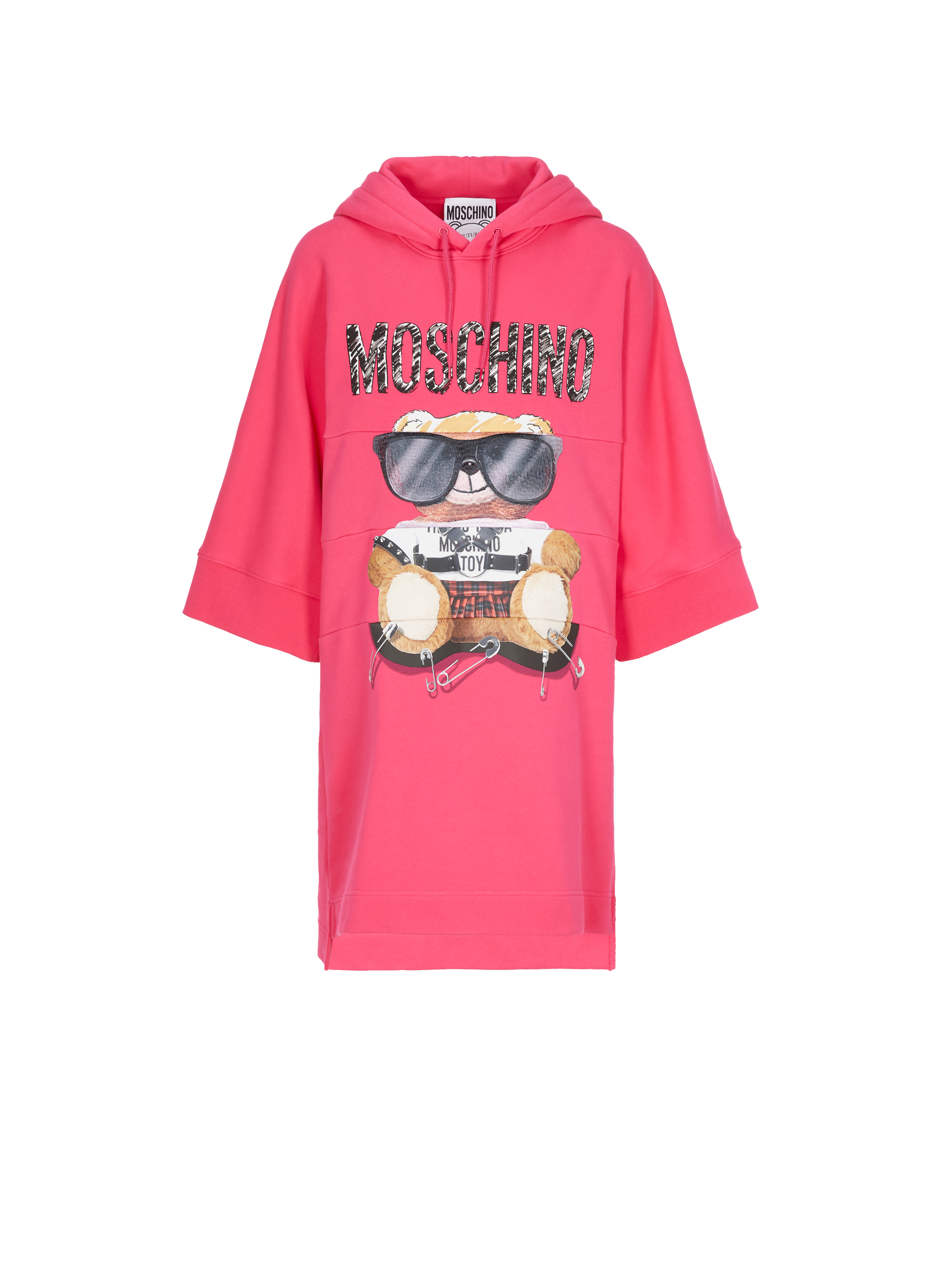 Robe sweat à capuche