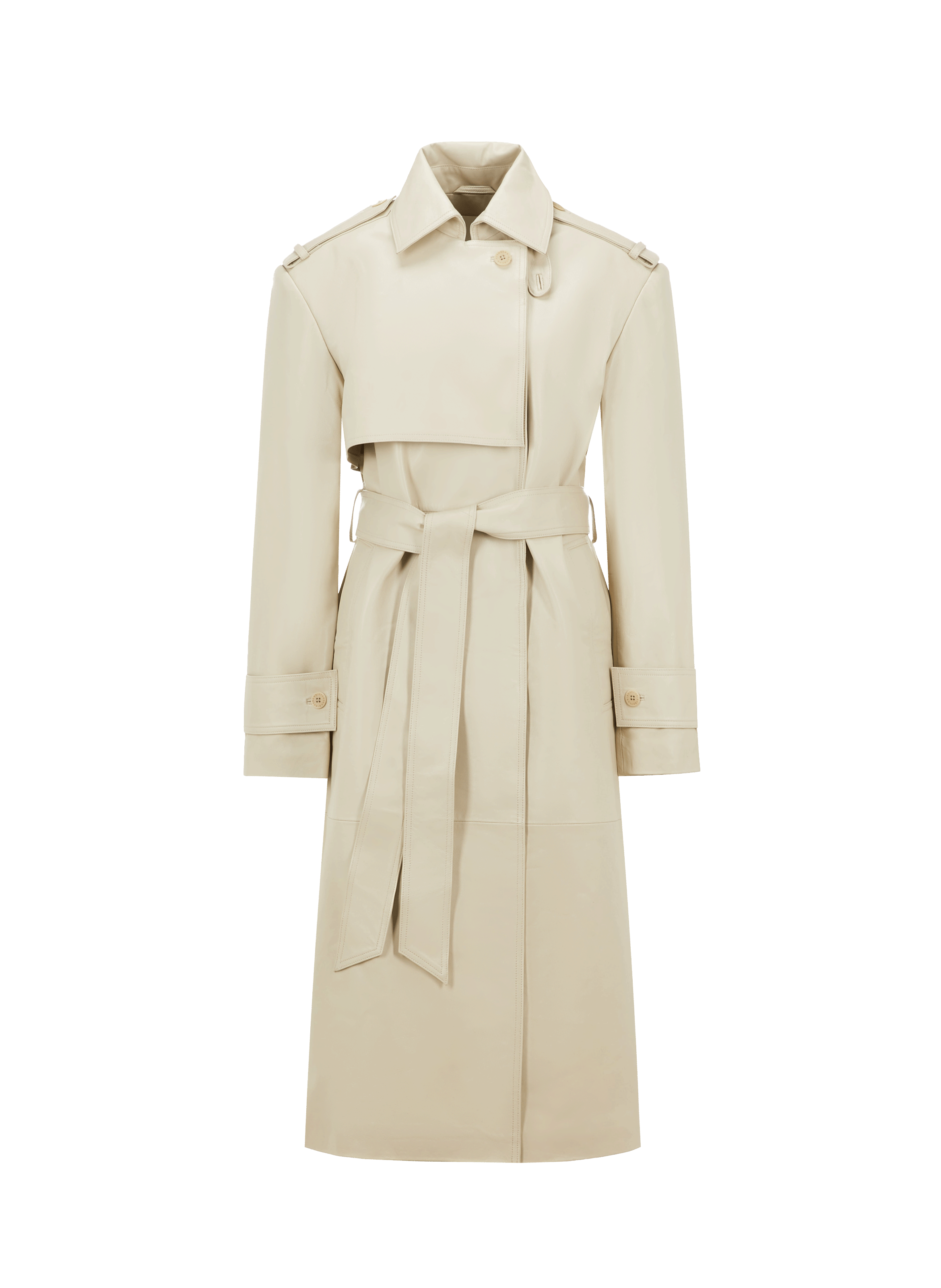 Trench Pisonia en cuir