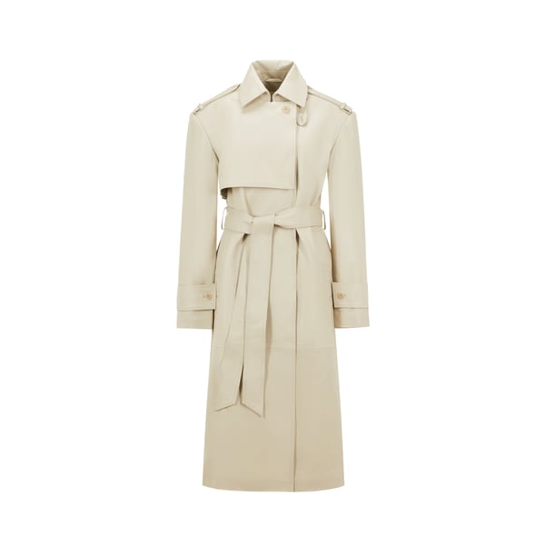 Trench Pisonia en cuir