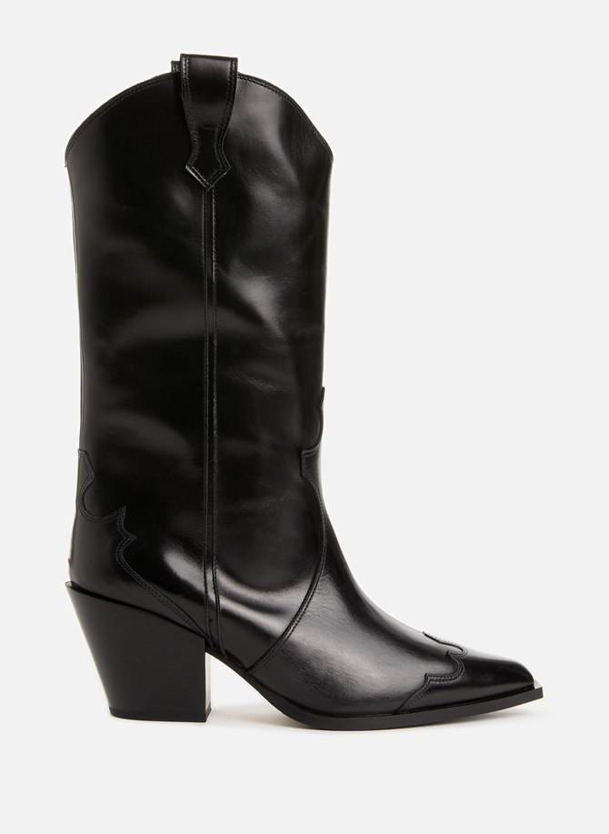 Ariel leather boots AEYDE