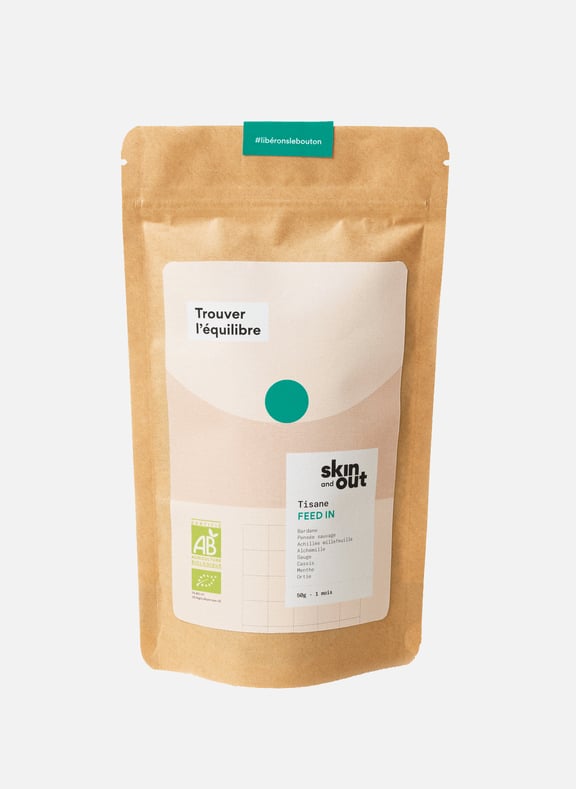Feed IN - Herbal tea for hormonal acne by SKIN & OUT SKIN & OUT Feed IN - Herbal tea for hormonal acne