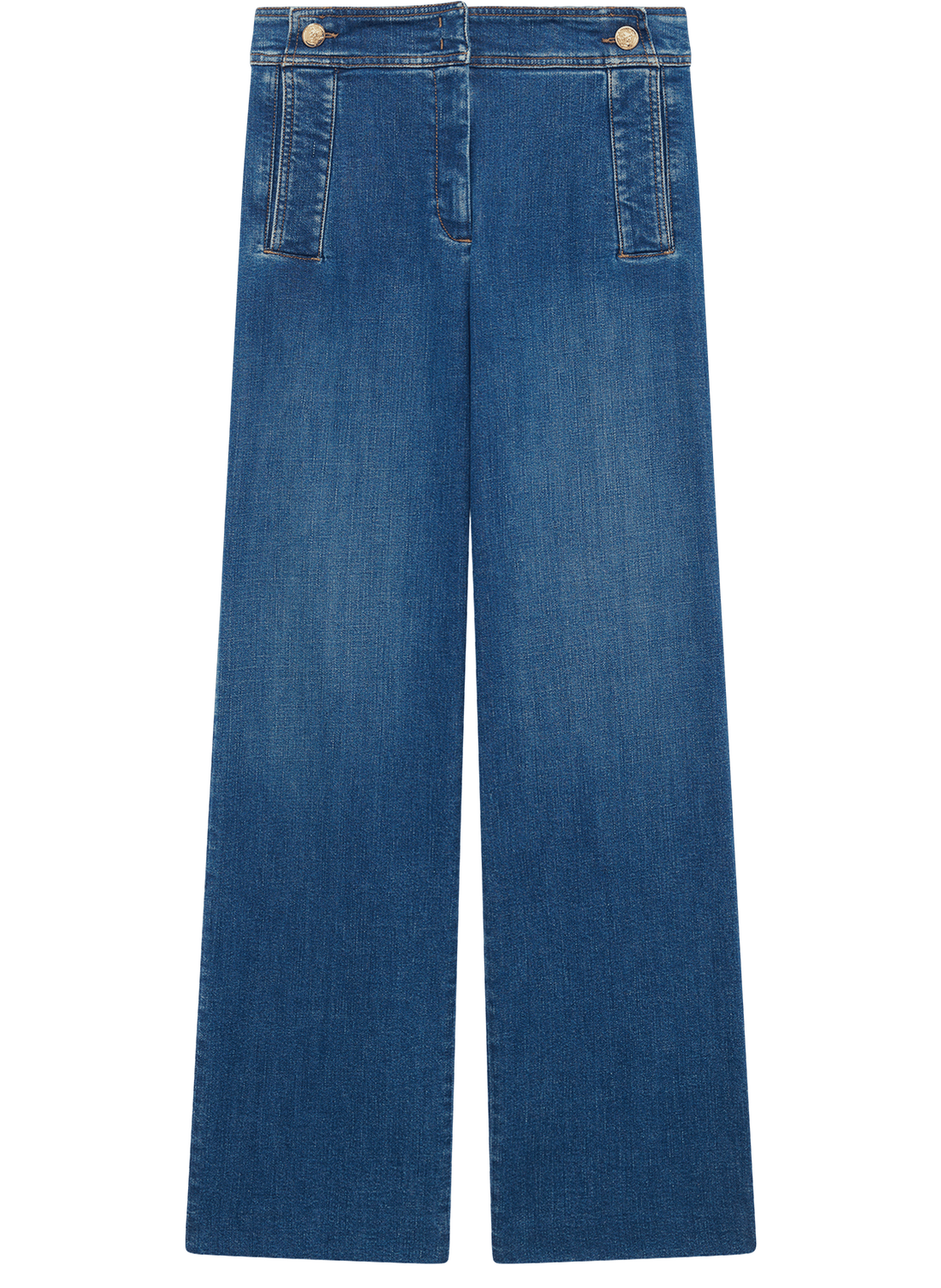 Jean bootcut à pont - jason PABLO Bleu