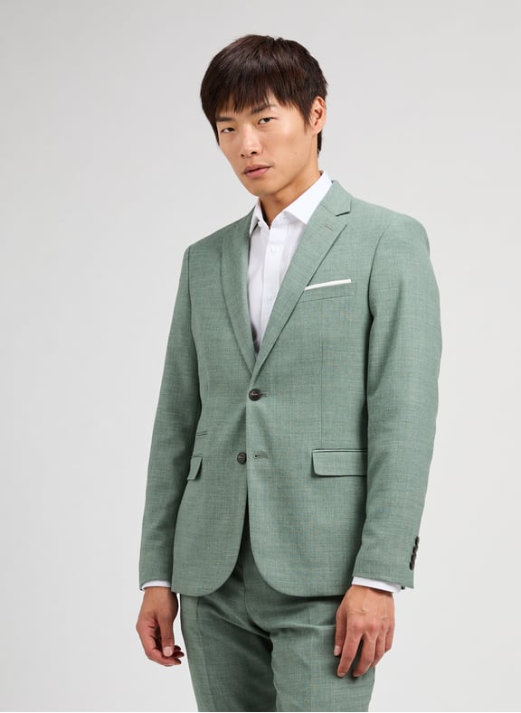 Blazer de costume slim Vert by SELECTED SELECTED Blazer de costume slim Vert