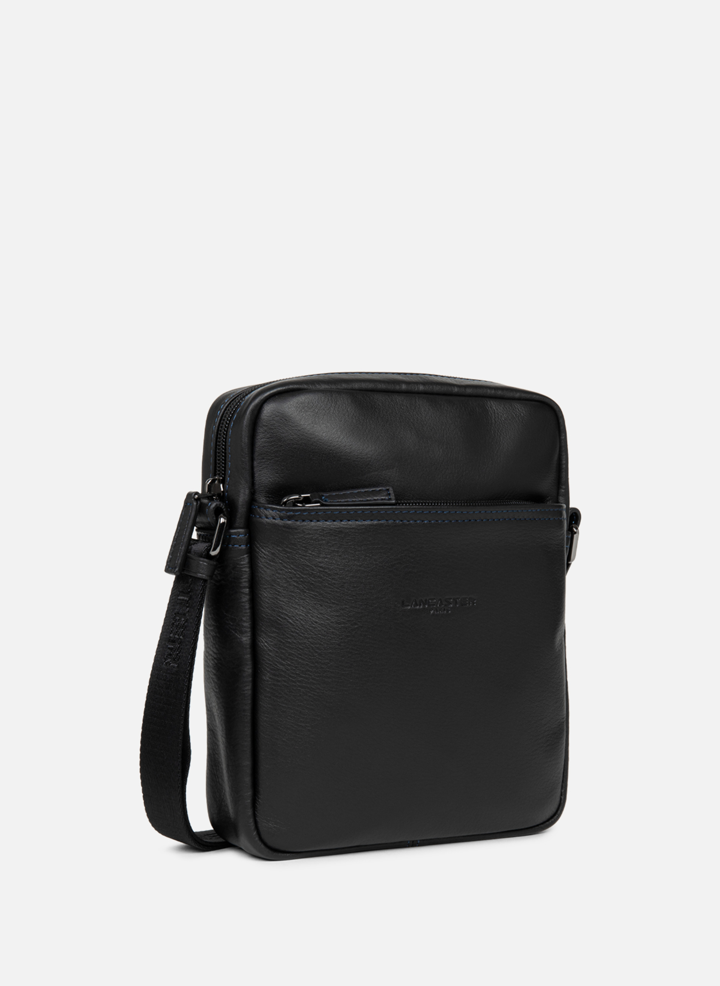 Small crossbody bag - Soft Vintage Homme LANCASTER Black