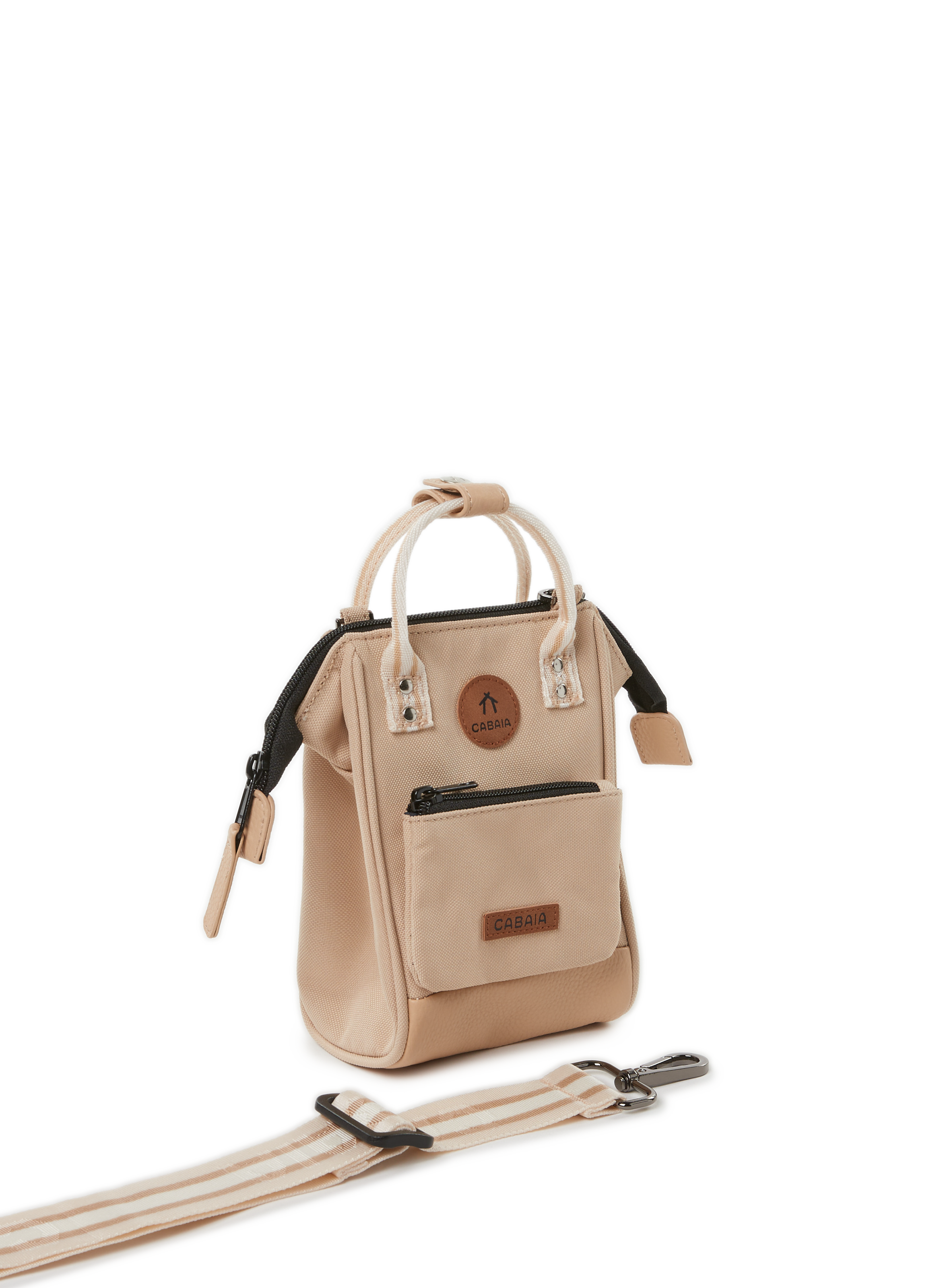 Sac à bandoulière Nano Adventurer Lobito CABAIA Beige