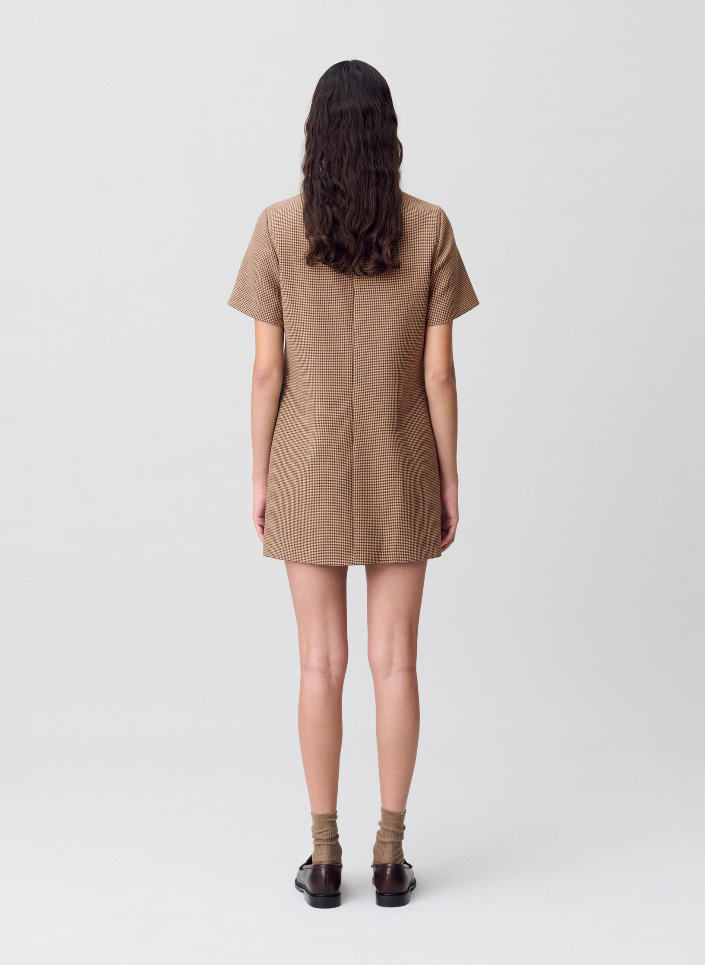 Robe courte droite col classique rila CLAUDIE PIERLOT Multicolore