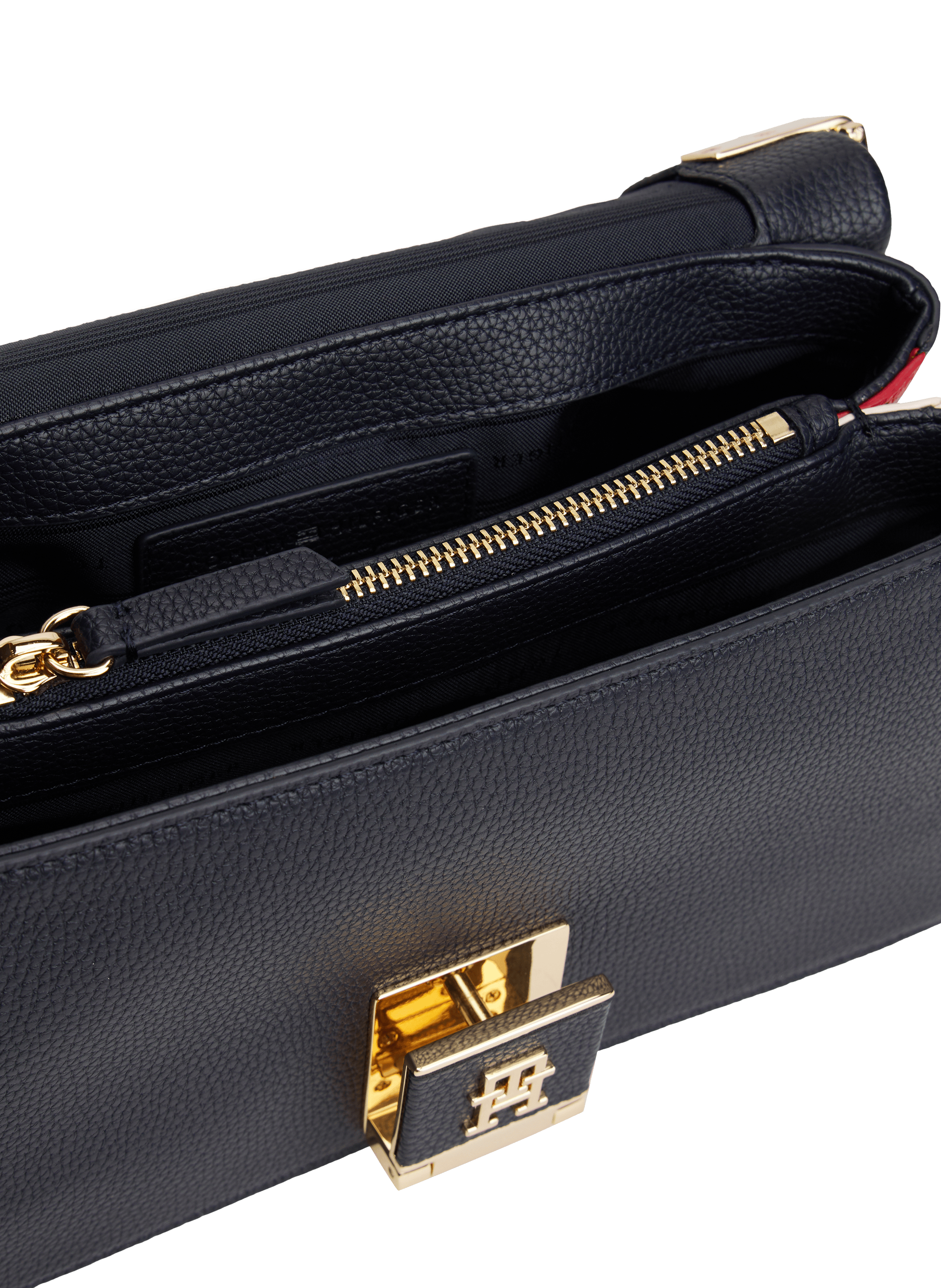 Sac bandoulière à bande emblématique TOMMY HILFIGER Bleu