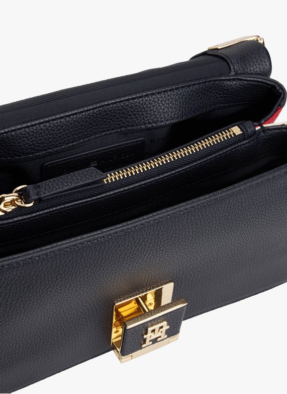 Sac bandoulière à bande emblématique | Bleu by TOMMY HILFIGER Sac bandoulière à bande emblématique Bleu