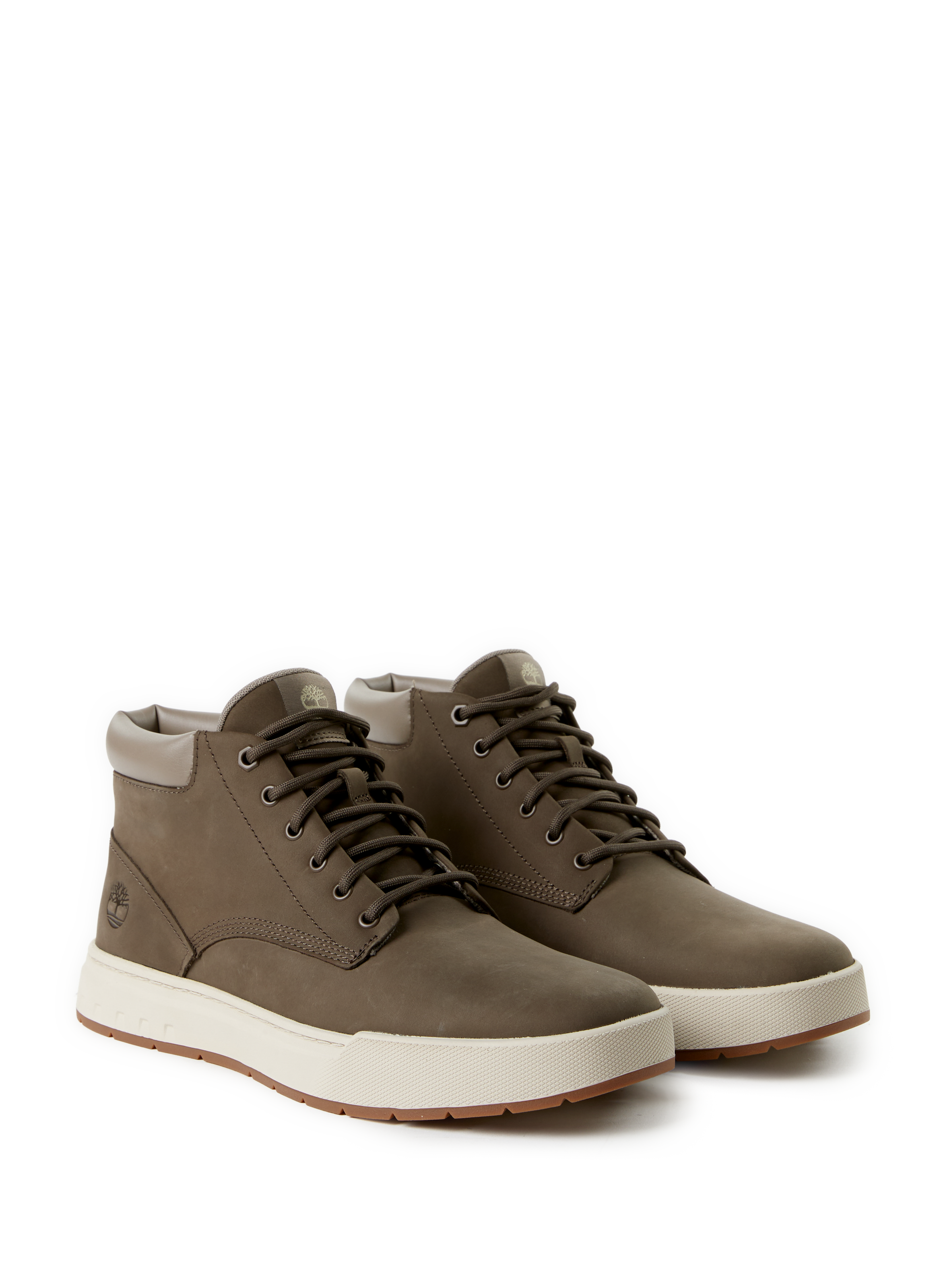 Leather sneakers TIMBERLAND Brown