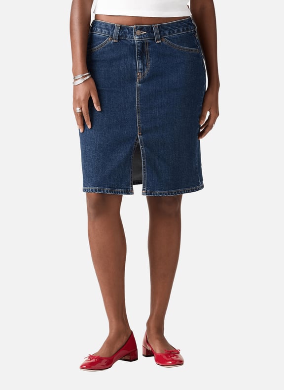 Jupe en jean courte Bleu by LEVI'S LEVI'S Jupe en jean courte Bleu
