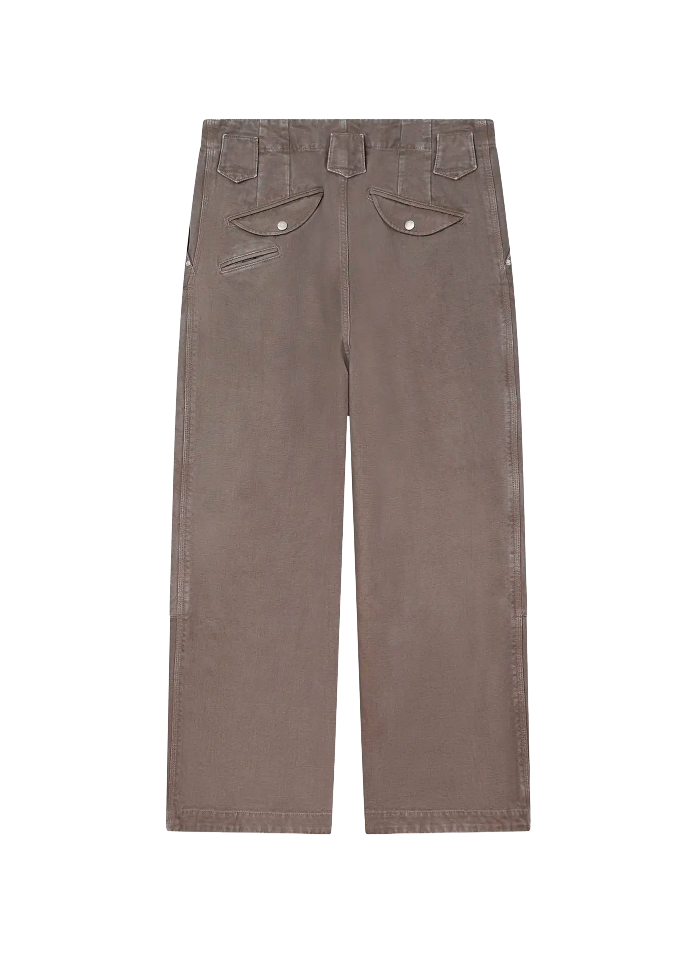Wide-leg trousers with panels KENZO Brown