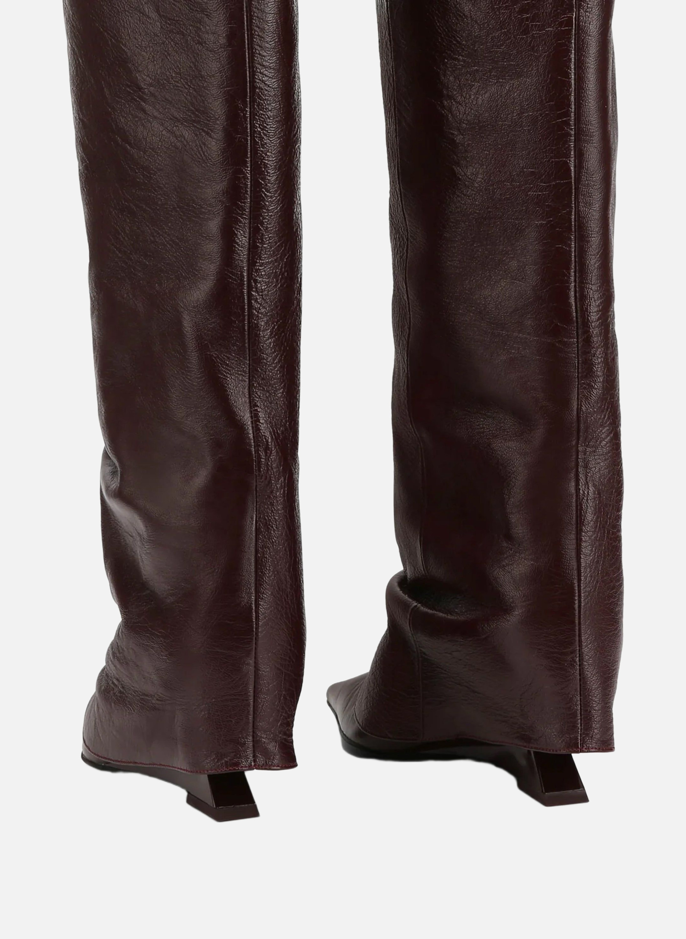 Bottes stated NAKED WOLFE Rouge