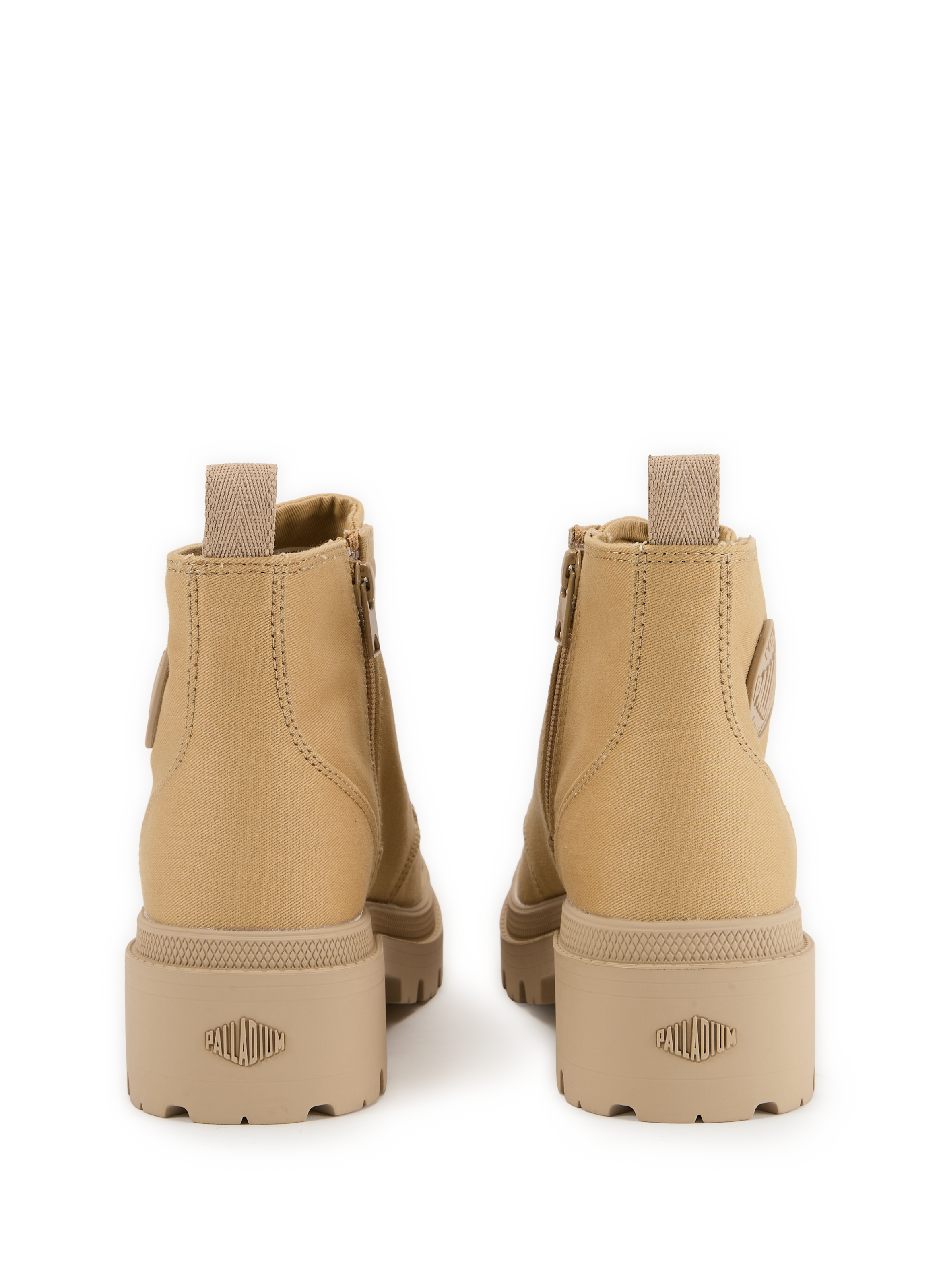 Solid leather boots PALLADIUM Brown