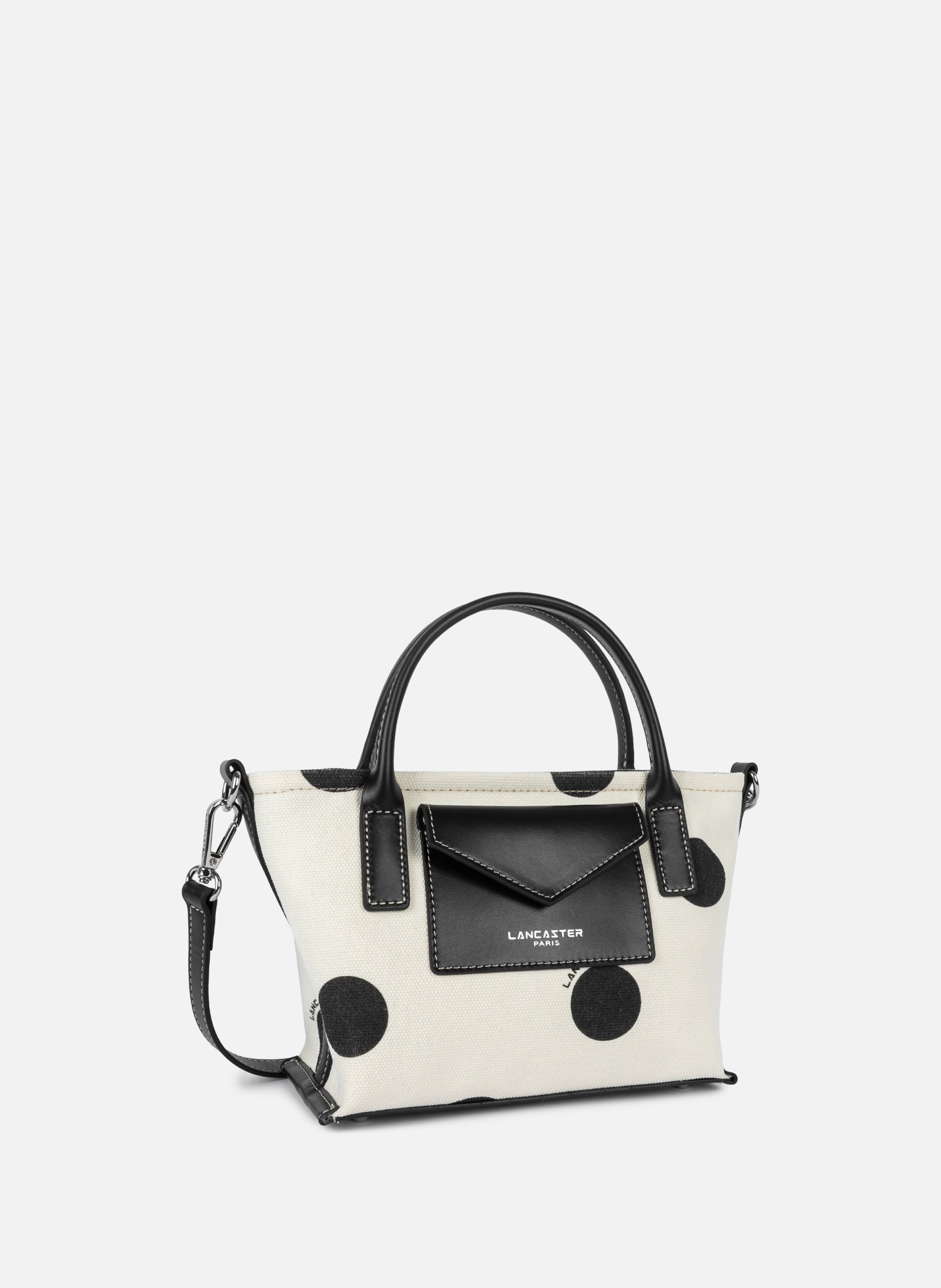 Mini sac cabas main - canvas kba LANCASTER Beige