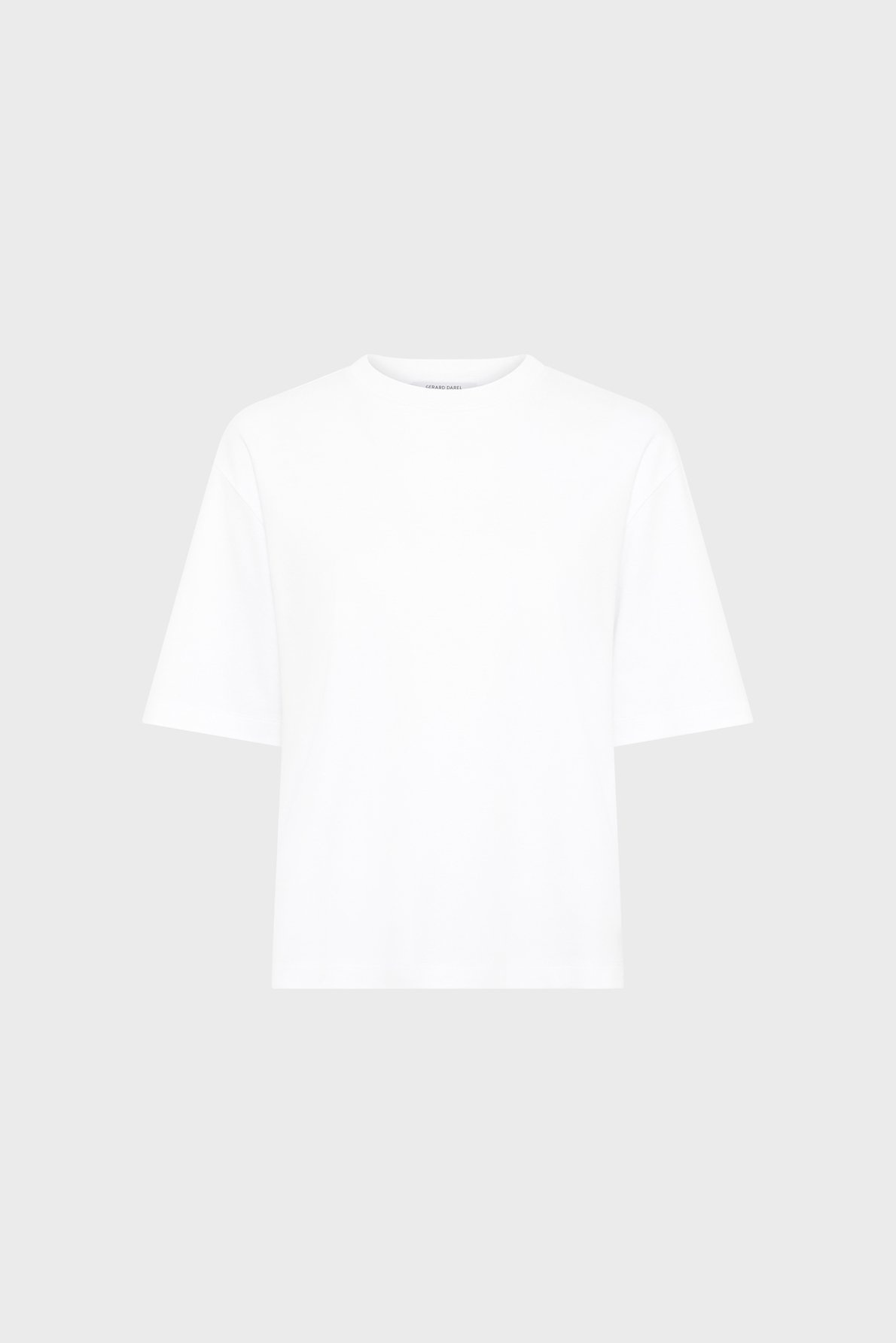 T-shirt uni en coton - mayae GERARD DAREL Blanc