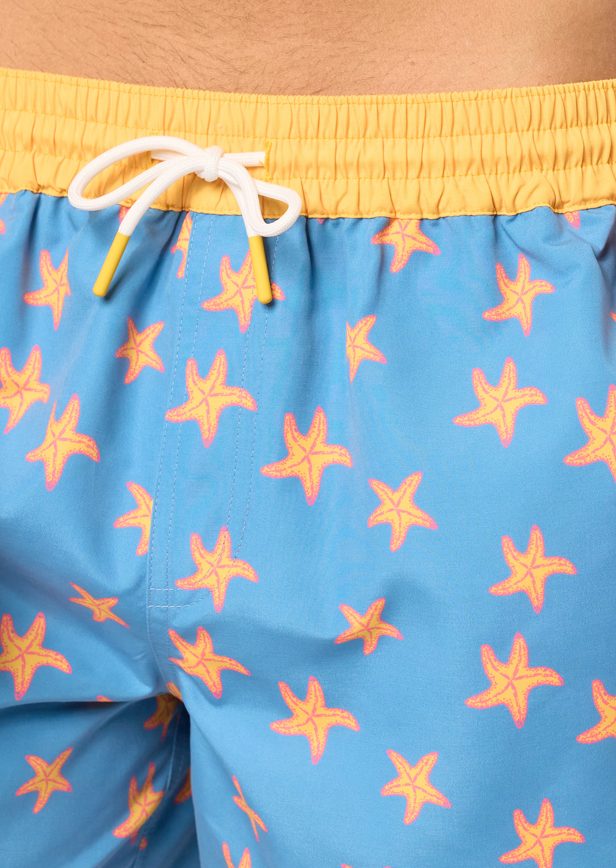 Short de bain en polyester recyclé BILLYBELT Bleu