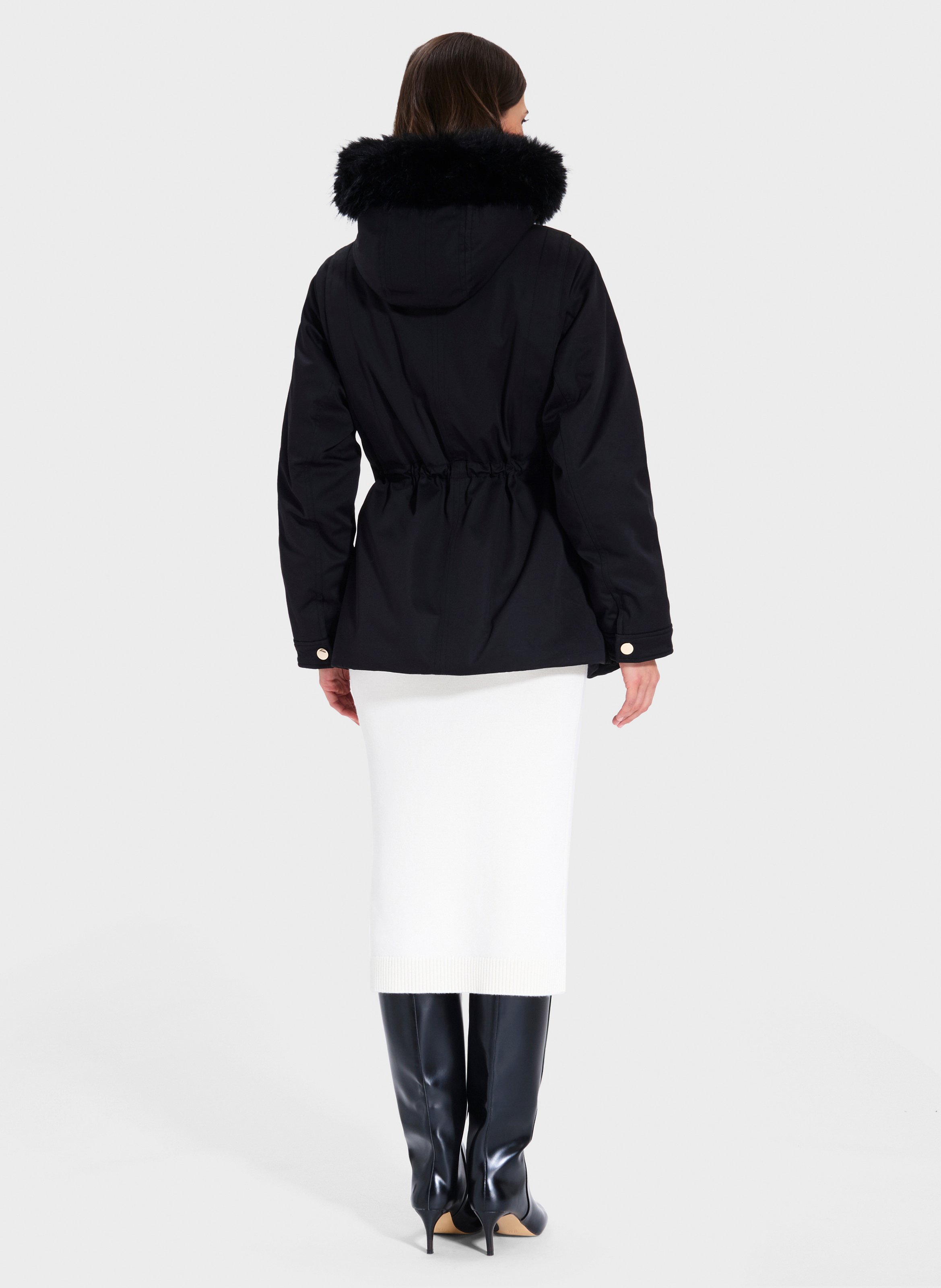 Parka  pekin ZAPA Noir