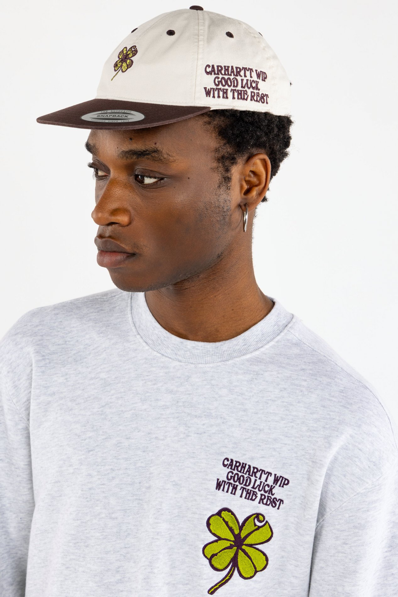 Casquette clover cap CARHARTT WIP Beige