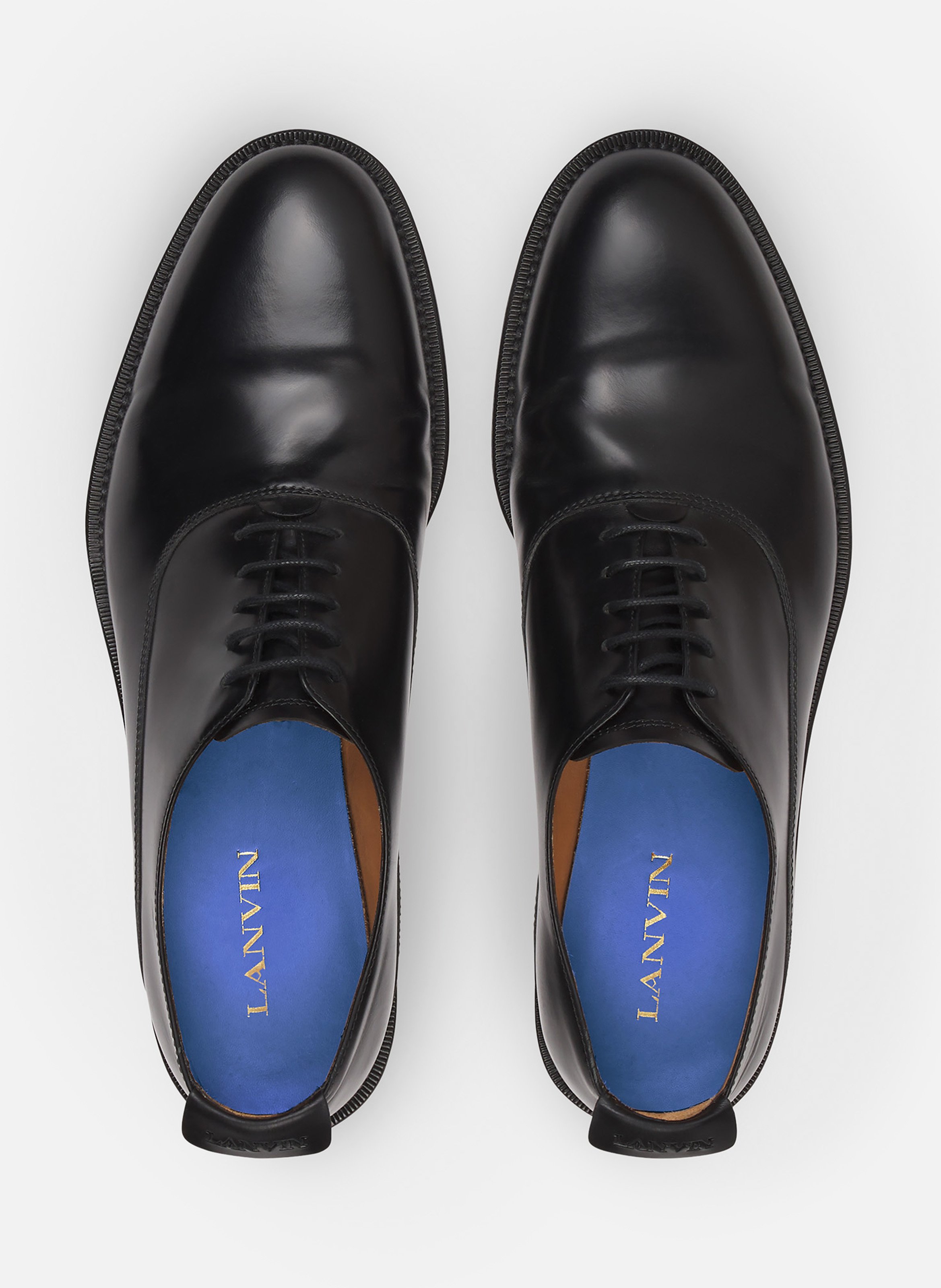 Derbies lanvin signature en cuir LANVIN Noir